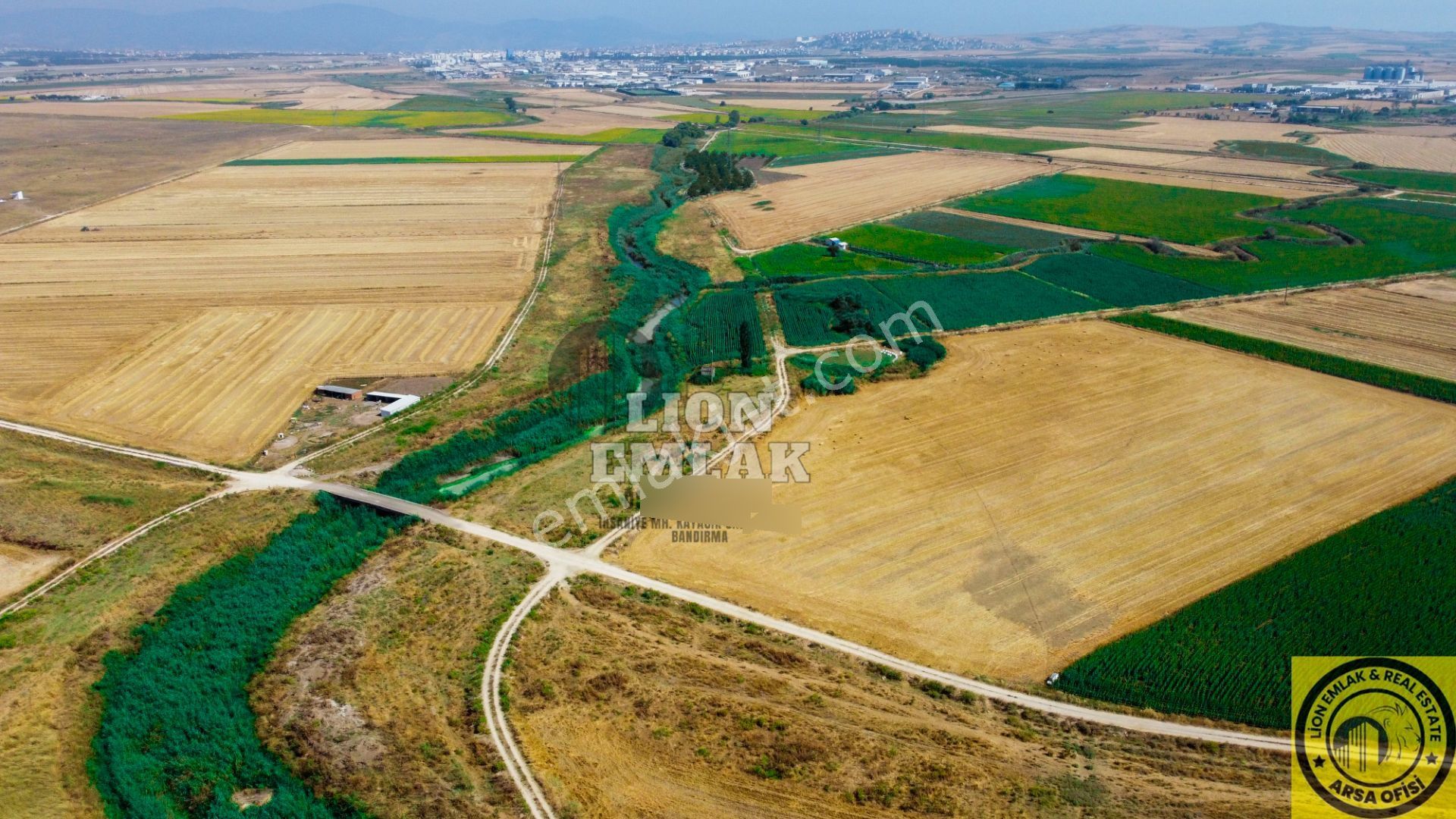 🟨⬛lıon Emlak'tan Bandırma Doğruca Mahallesi'nde 4821 M² Kadastro Yola Cephe Fırsat Tarla⬛🟨 - Görsel 15