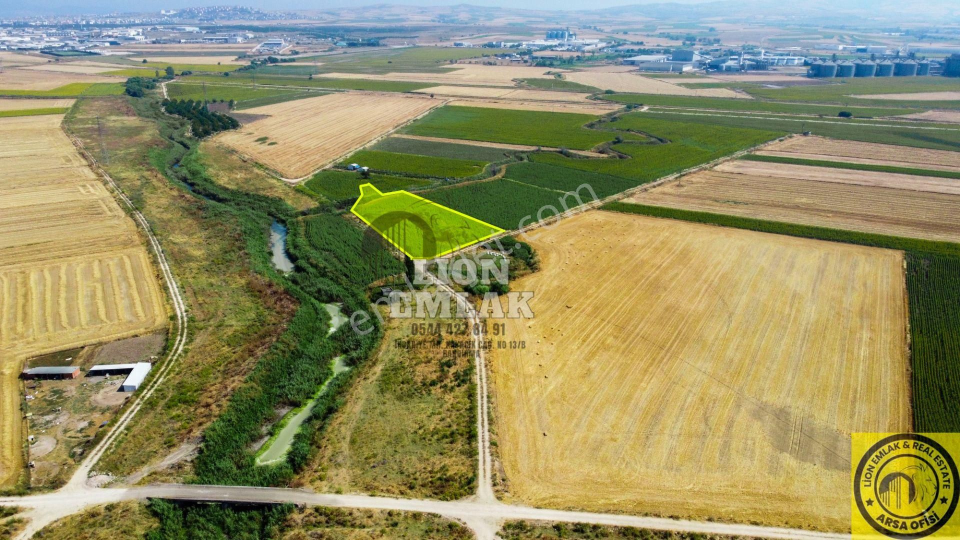 🟨⬛lıon Emlak'tan Bandırma Doğruca Mahallesi'nde 4821 M² Kadastro Yola Cephe Fırsat Tarla⬛🟨 - Görsel 2