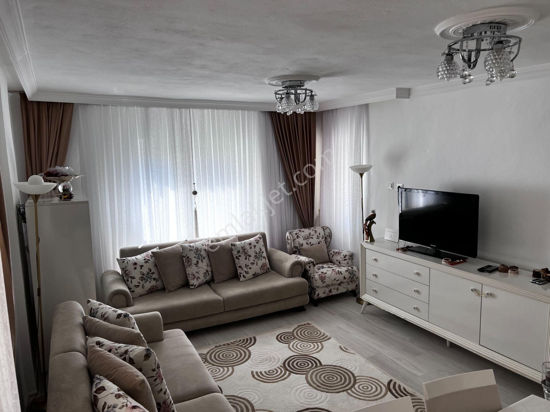 Meltem 'de Site İçerisinde Full Eşyalı 2+1 Geniş Kiralık Daire - Görsel 4