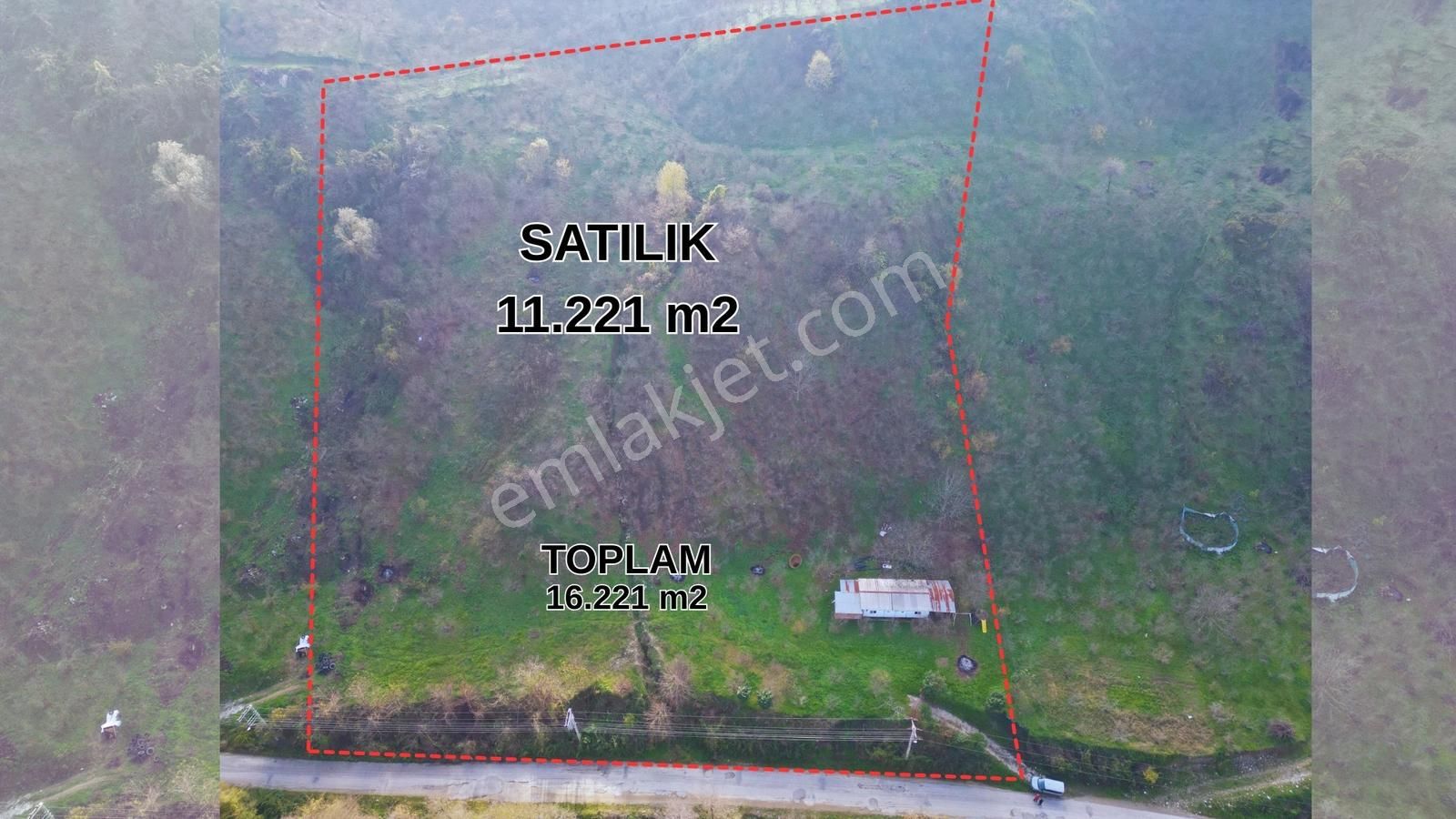 Taşburun'da 11.221 M2 Satılık Kısmi İmarlı Arsa Akyazı - Görsel 6