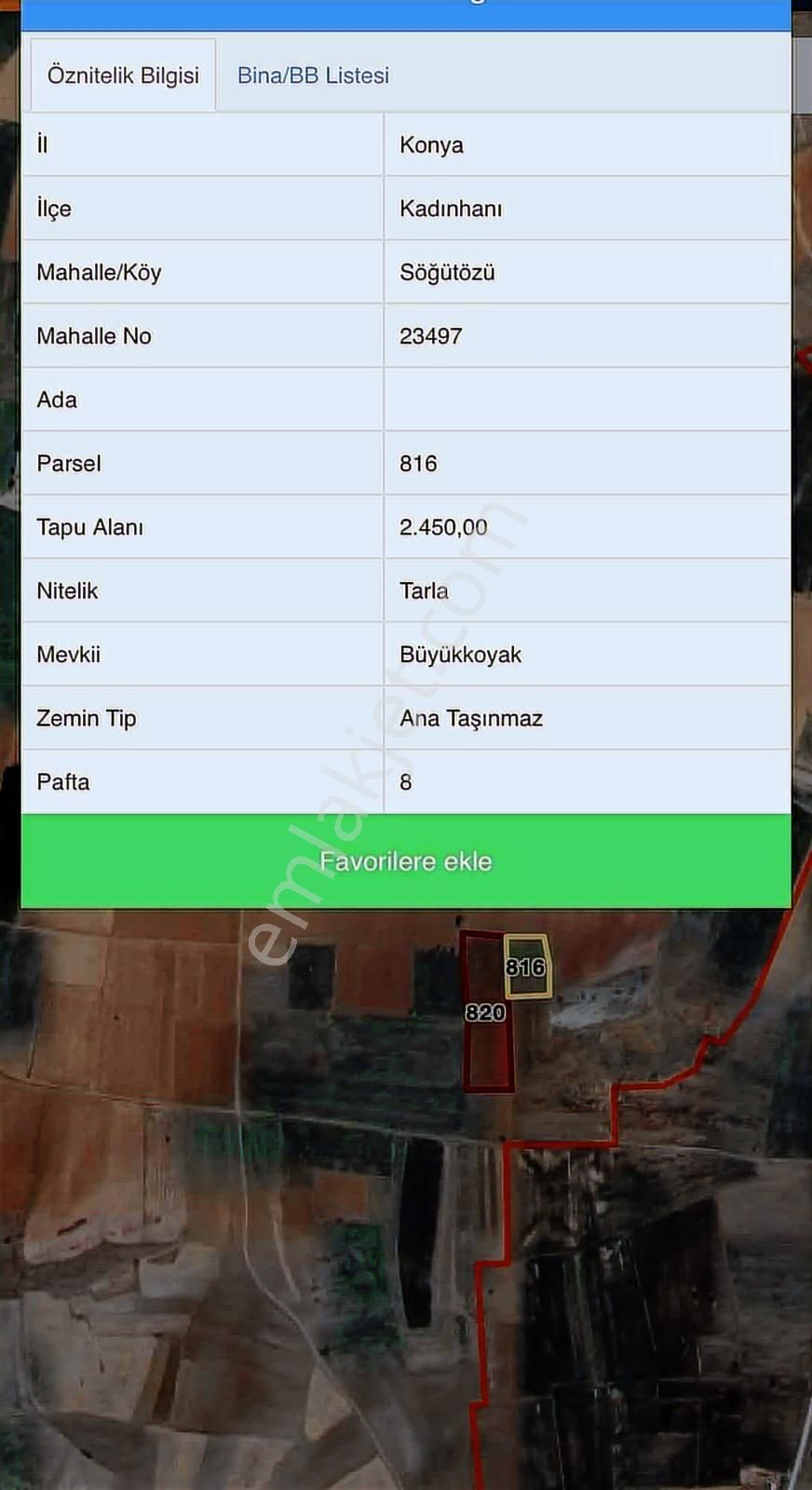 Net Emlaktan Müstakil Toplam 8.550 M2 Tarla - Görsel 13
