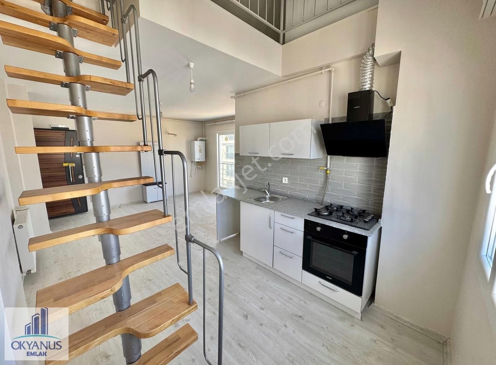 Cumhuriyet Okulu Civarı 1+1 Loft Daire , Asasnsörlü, Ankastreli - Görsel 6