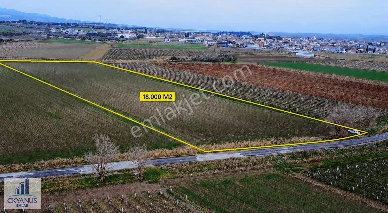 18.000 M2 , Köye 400 Mt Uzaklıkta , 70 Mt Asfalta Cepheli - Görsel 9