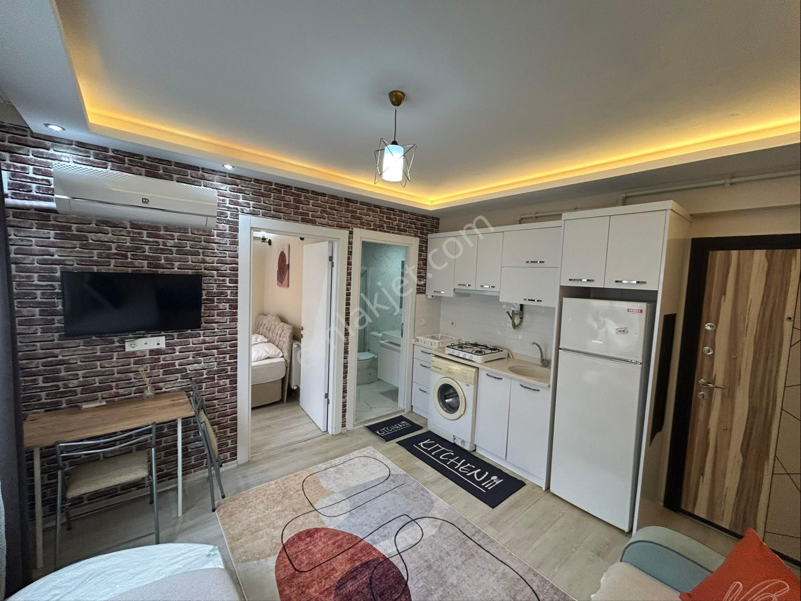 Bys’den Üniversiteye Yürüme Mesafesinde Eşyalı Kiralık 1+1 Daire - Görsel 9