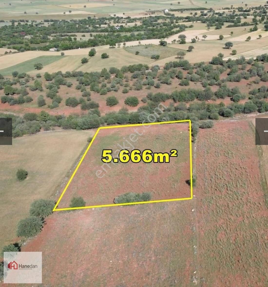 Hanedan'dan, Akören Karahüyük 5.666 M2 Müstakil Tapulu Tarla - Görsel 11