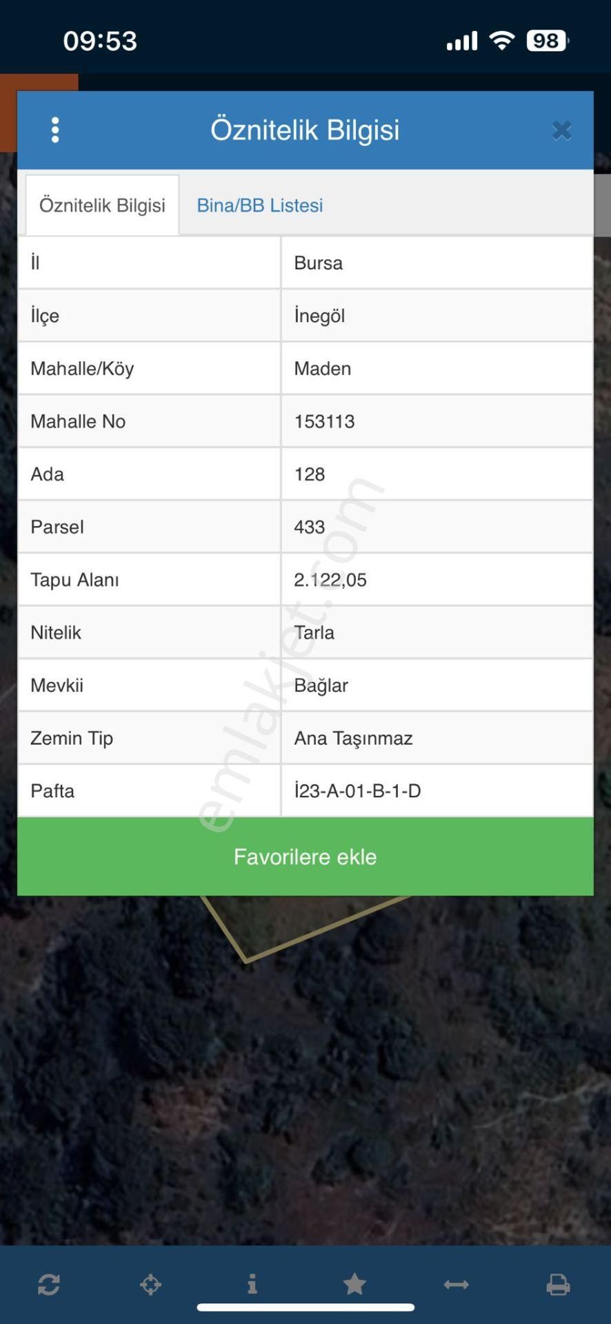 Akbaşlar Gayrimenkul'den Maden Mahallesinde Satılık Tarla - Görsel 3