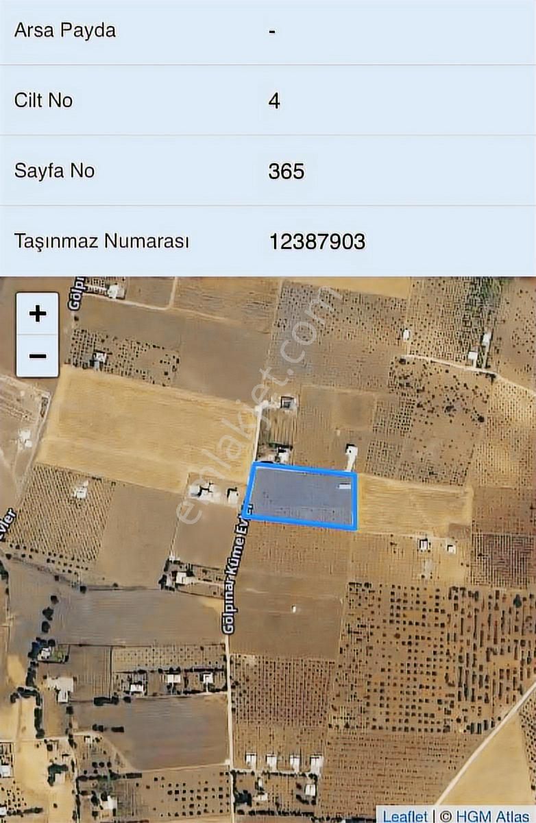 Azger Emlaktan Gölpınarda Satılık Bağ Evi Yeri - Görsel 2