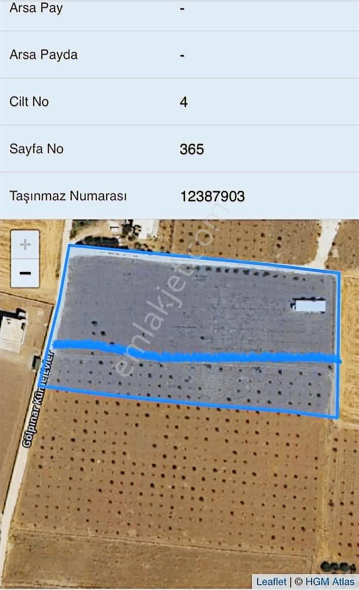 Azger Emlaktan Gölpınarda Satılık Bağ Evi Yeri