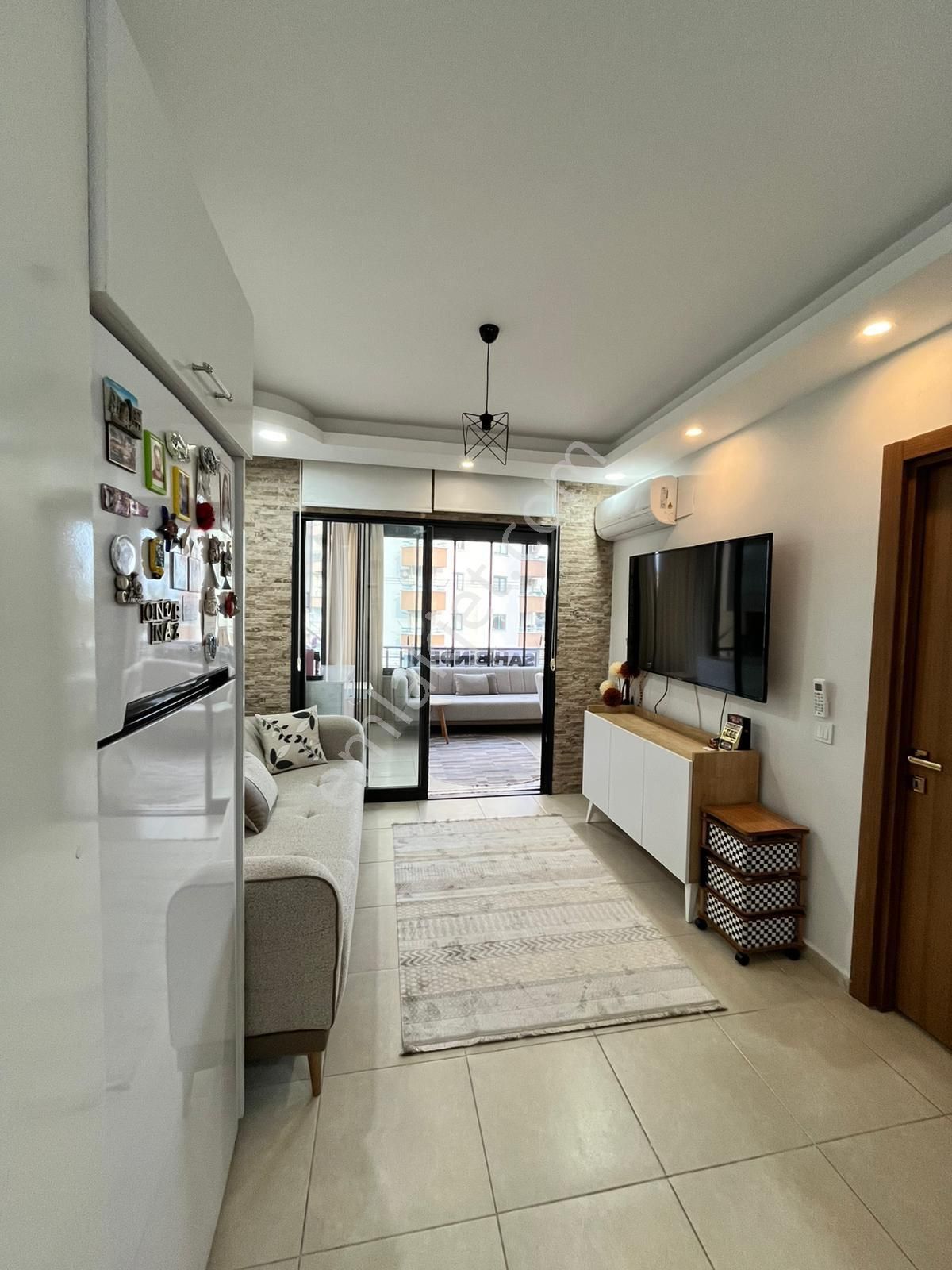 Dream’dan Sahile Yürüme Mesafesinde Merkezi Konum Satılık Lüks 1+1 Daire (fırsat Daire )