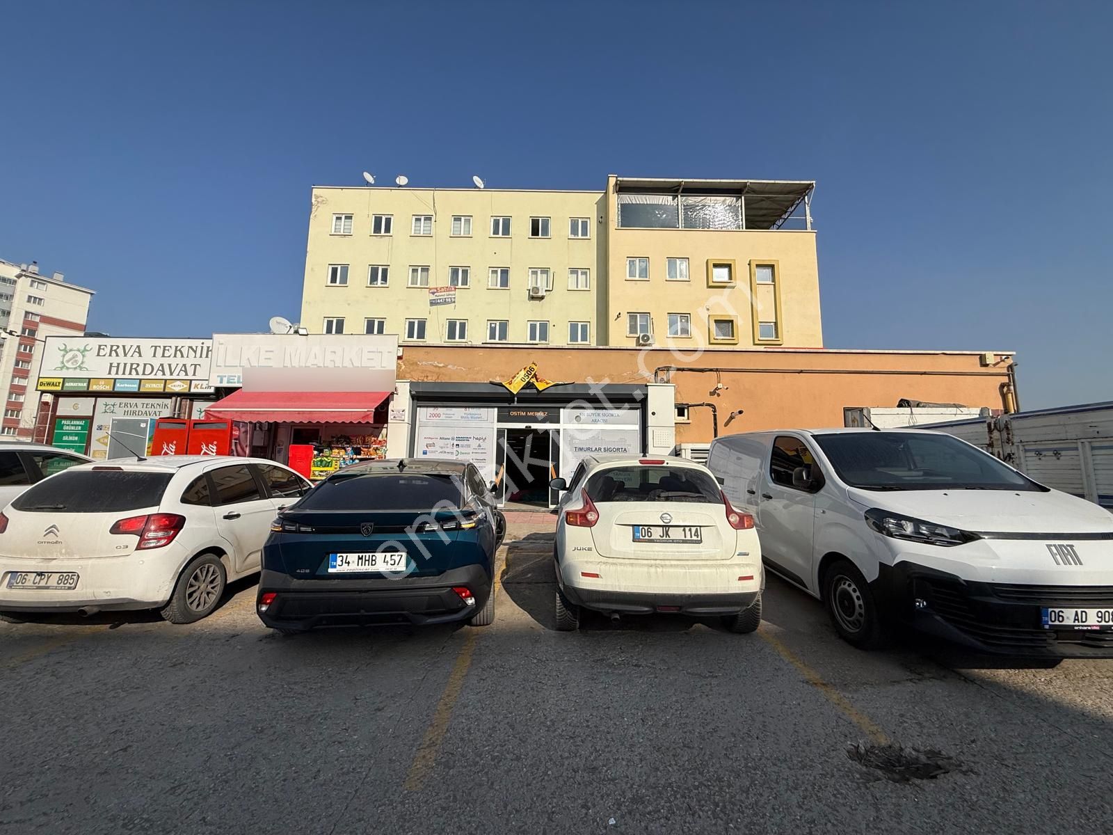 Ostim Fatih İş Merkezinde 175 M2 Satılık Dükkan