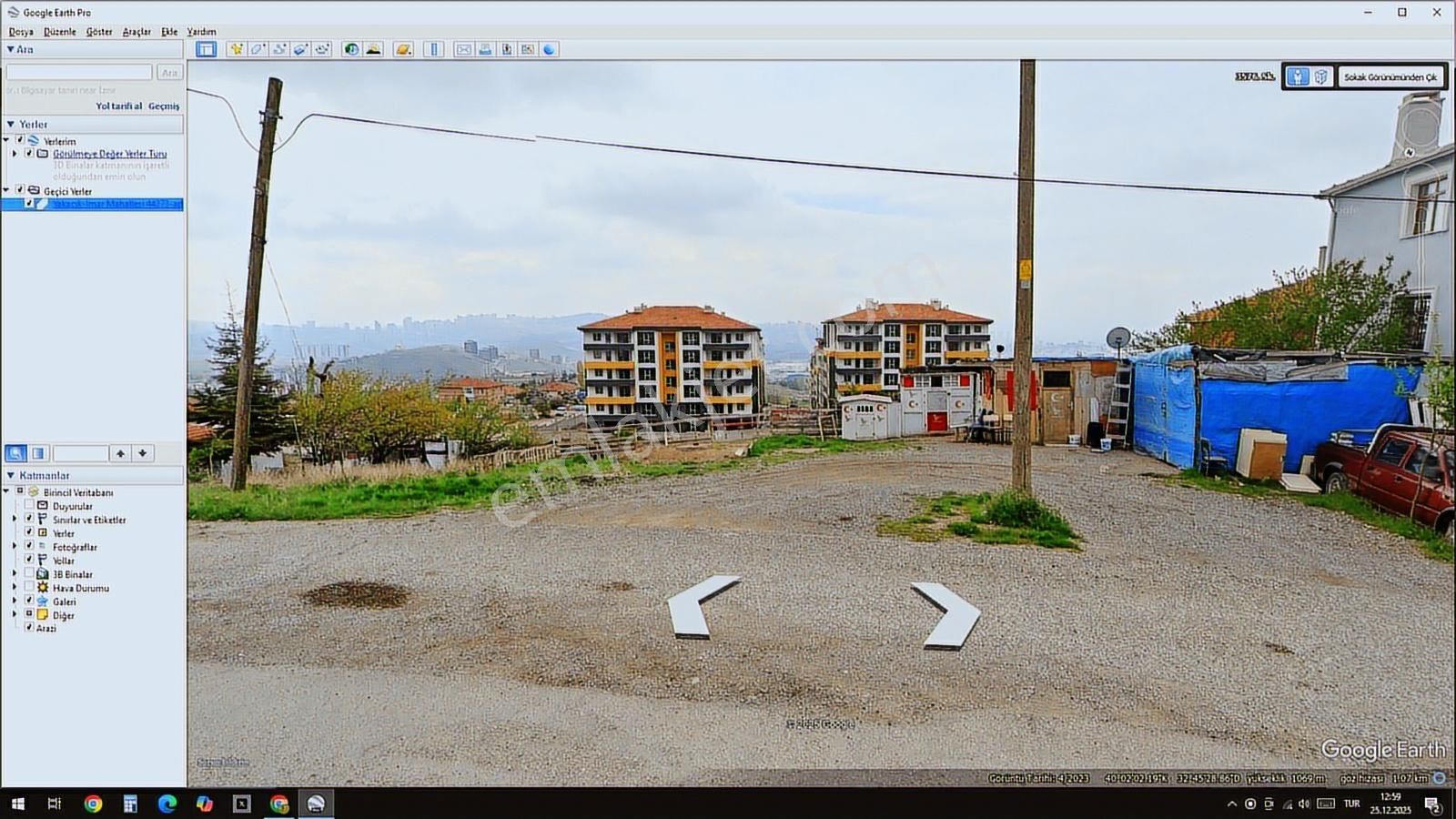 Acillll İmarlı Satılık Kat Karşılığına Hemen Gidecek Arsa