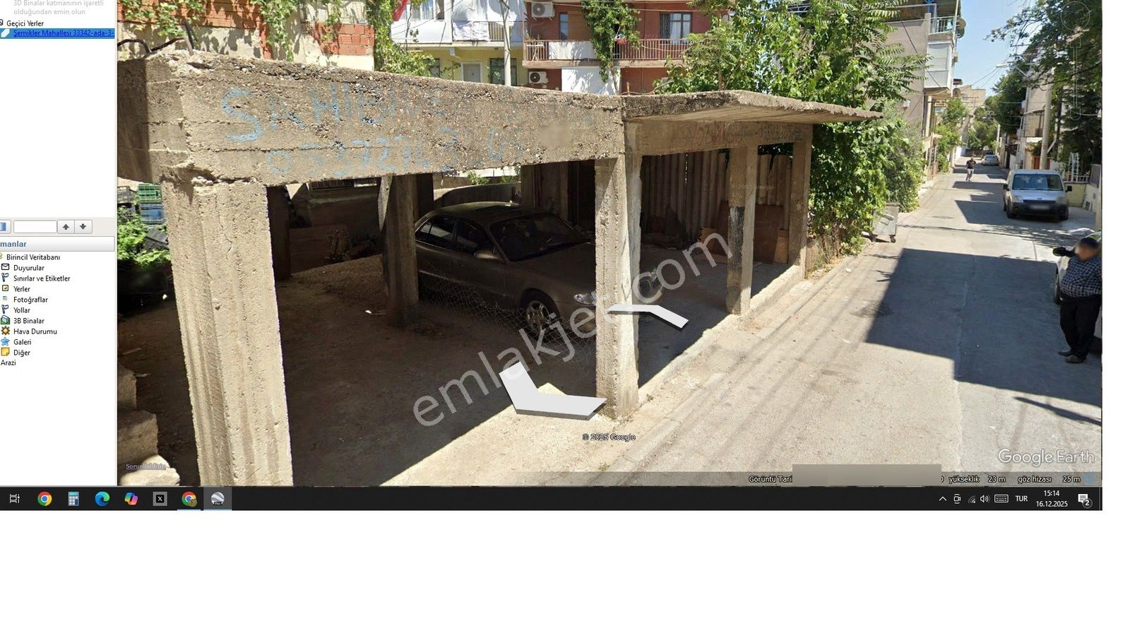 İzmir Karşıyaka Şemiklerde Satılık Konut Arsası Tek Tapu - Görsel 4