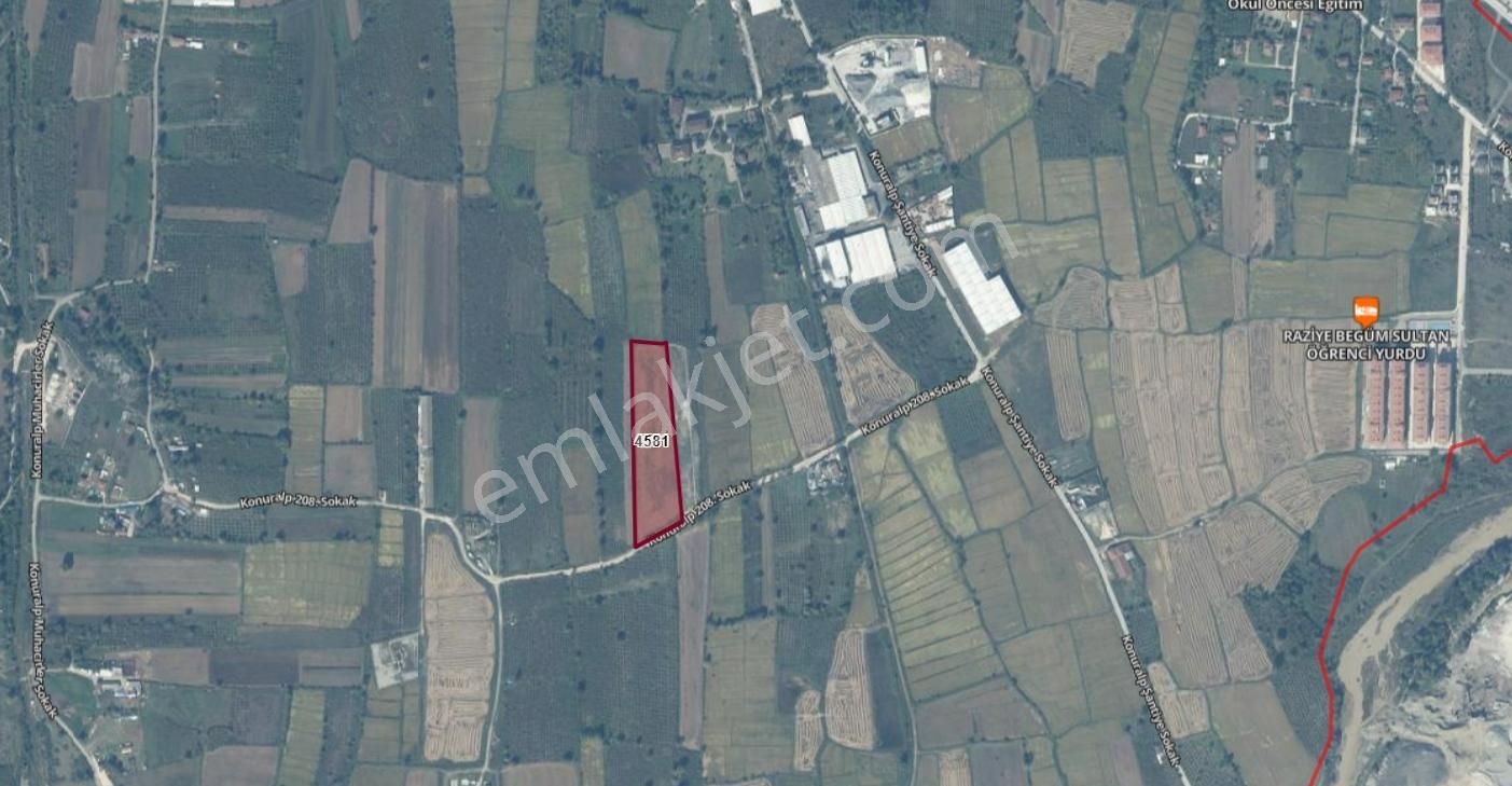 Turgutlar Emlak ' Tan Konuralp ' Te 14.031 M2 Satılık Tarla