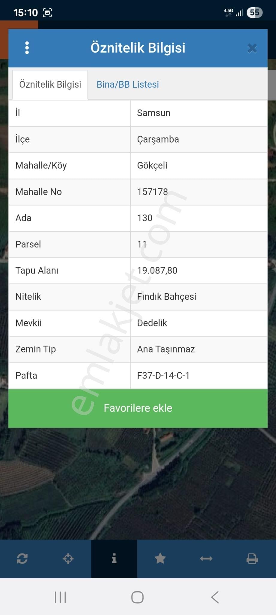 Akgün Kurumsal'dan Çarşamba Gökçeli'de Satılık Arsa - Görsel 4