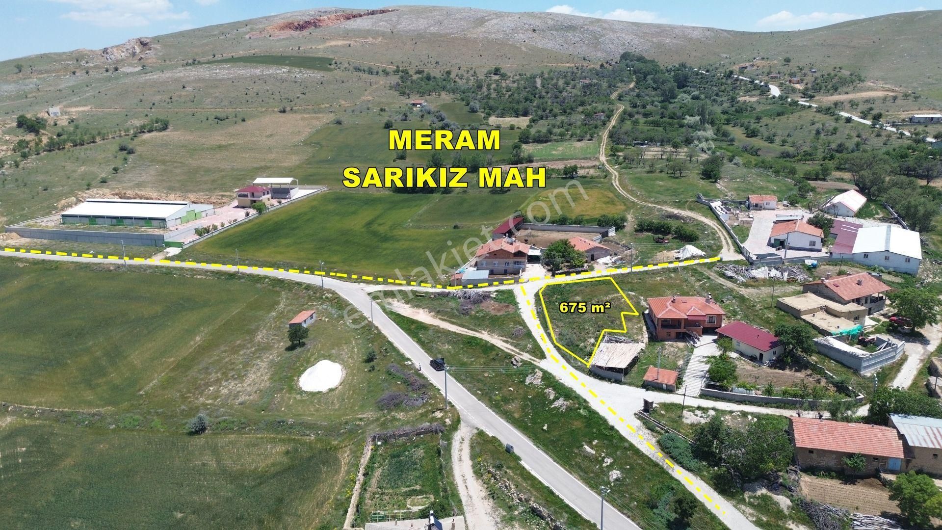 Meram Sarıkız Da 675 M2 Müstakil Tapulu Konut İmarlı Arsa