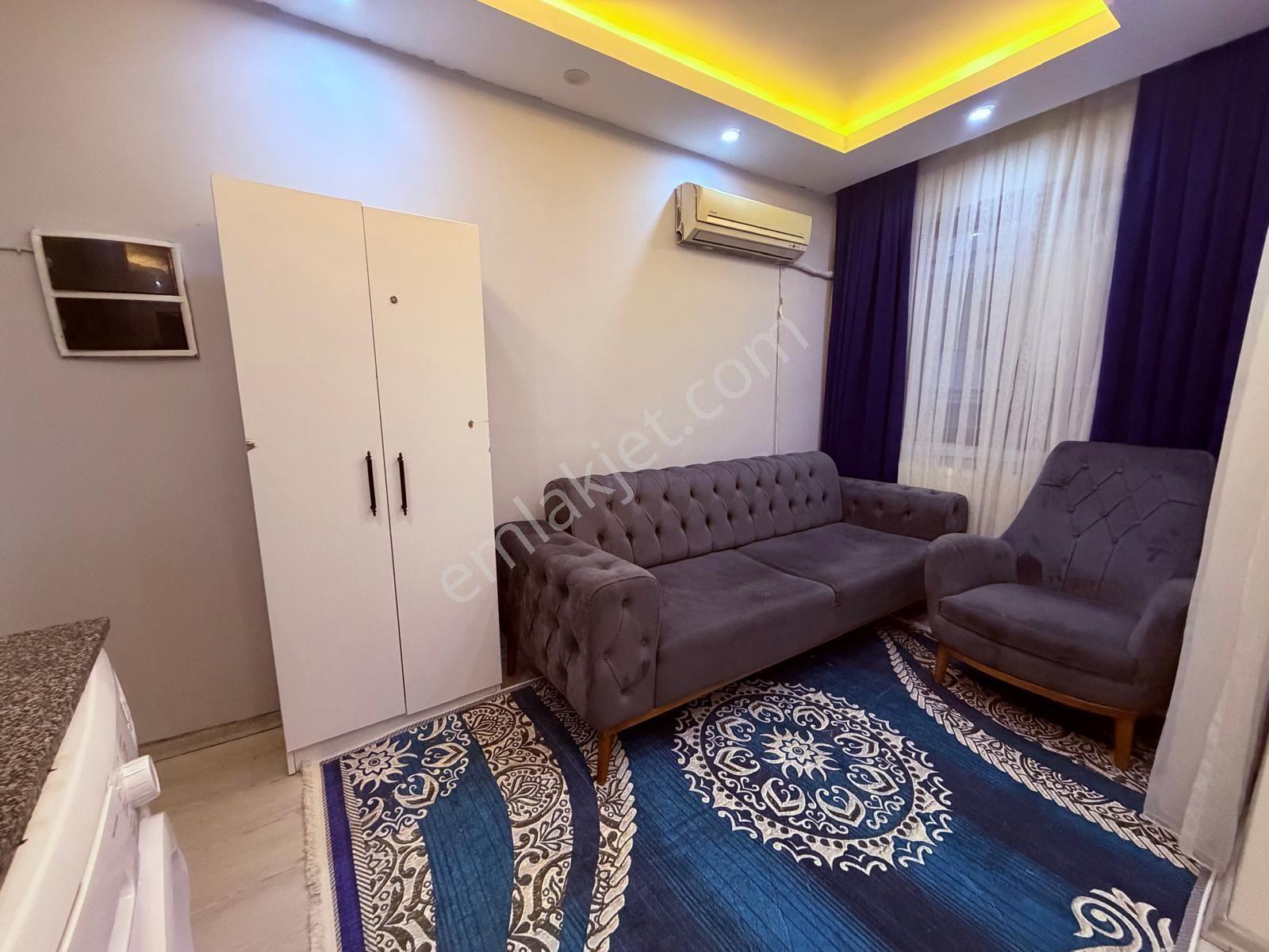 Çınarda Ön Cephe Balkonlu Eşyalı Fırsat 1+1 Satılık Apart - Görsel 8