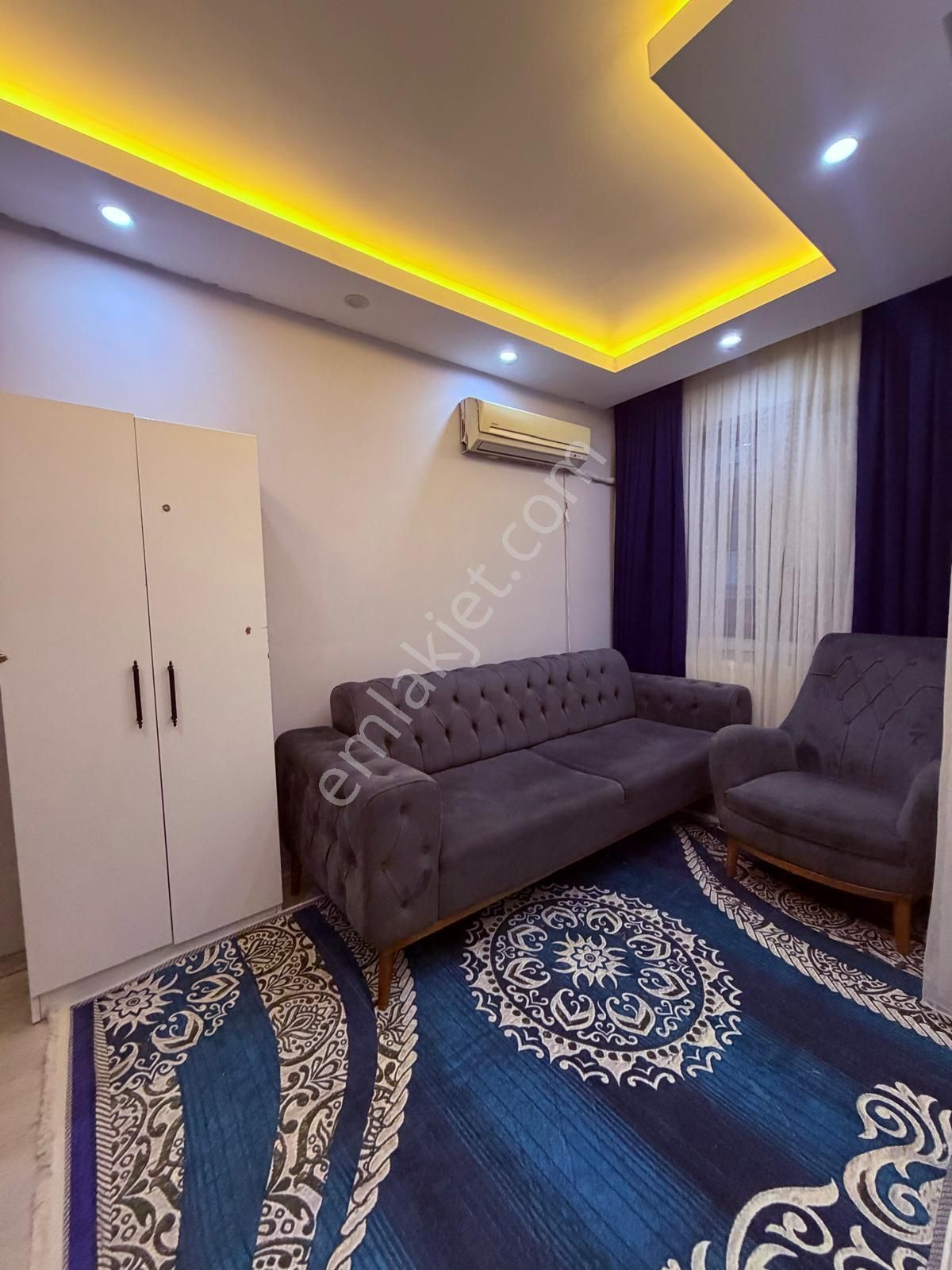 Çınarda Ön Cephe Balkonlu Eşyalı Fırsat 1+1 Satılık Apart - Görsel 7