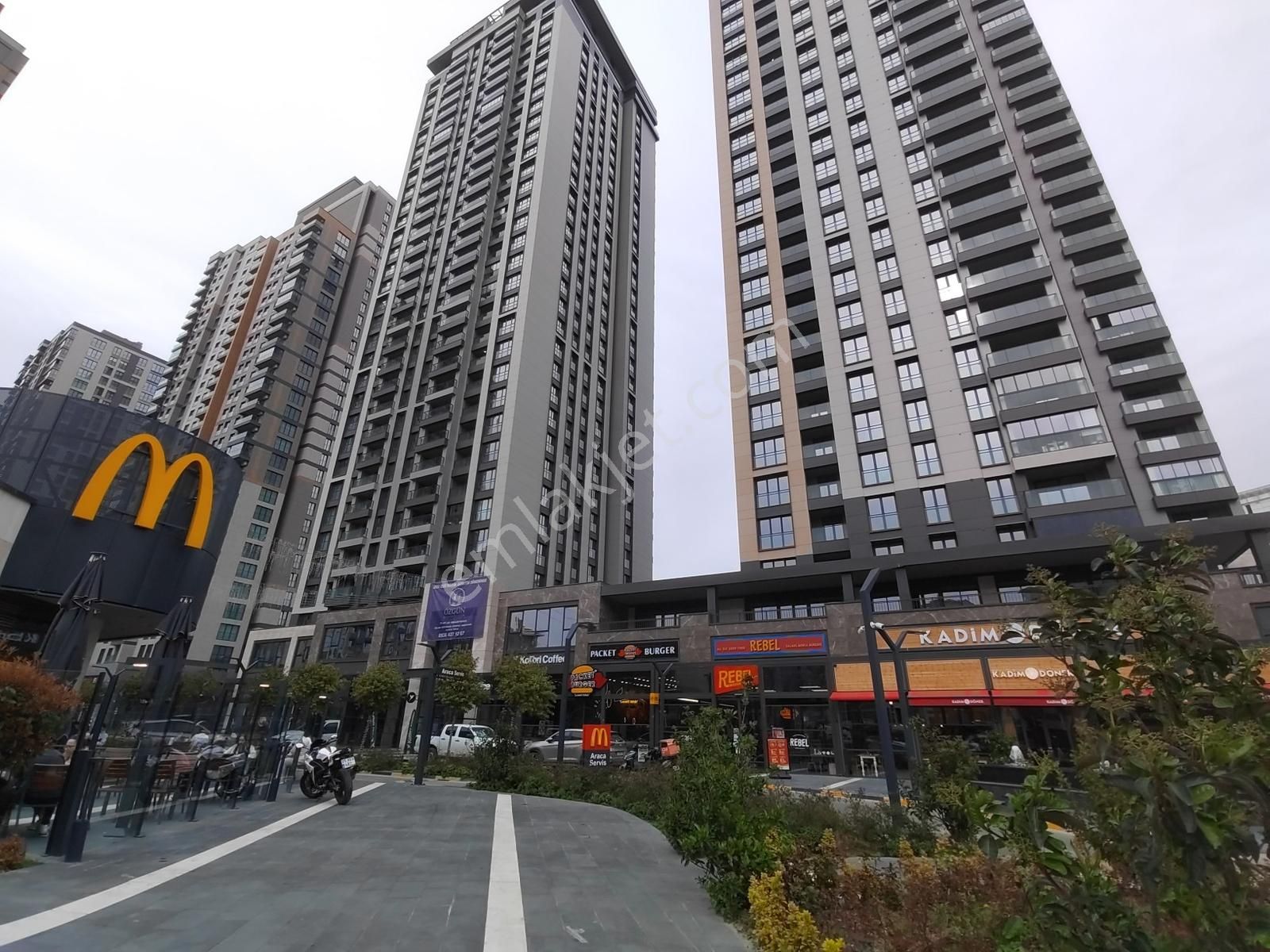 Avrupa Residence Sıfır Açık Mutfak 2+1 Köşe Daire