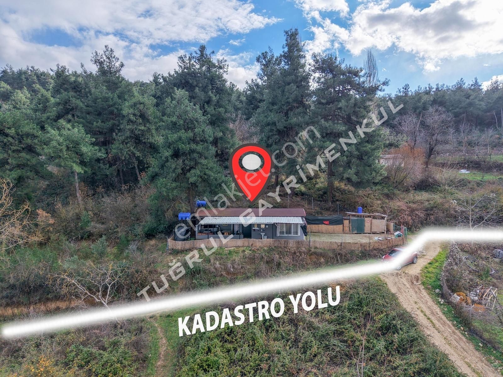 Çalı Alaylı Mevki Doğa & Şehir Manzaralı Bağ Evi - Görsel 5