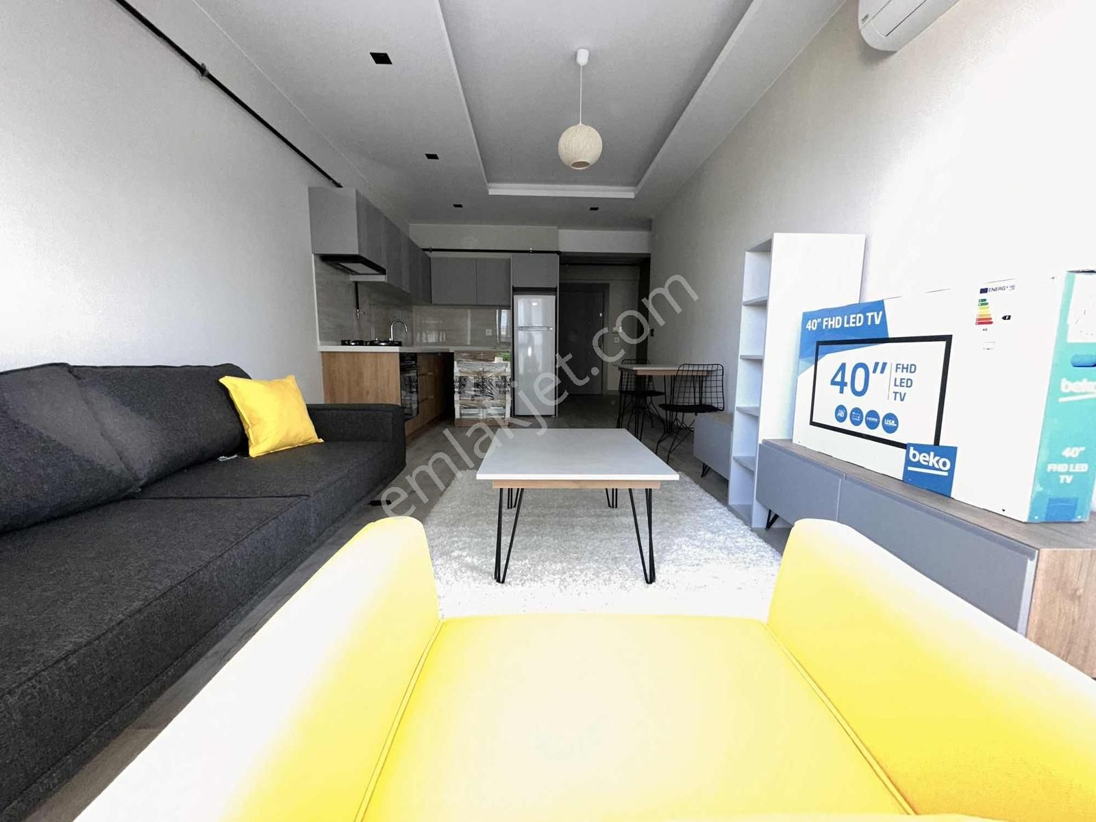 Proas'dan Paris Skala Evlerinde 1+1 Full Eşyalı Kiralık Daire - Görsel 13