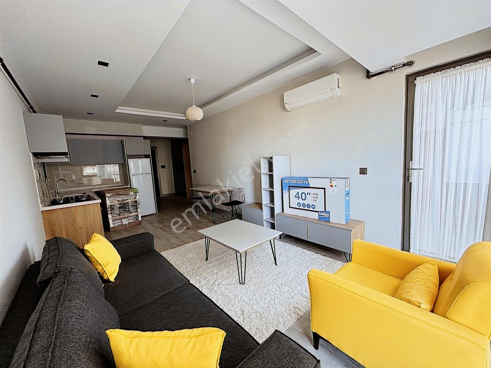 Proas'dan Paris Skala Evlerinde 1+1 Full Eşyalı Kiralık Daire