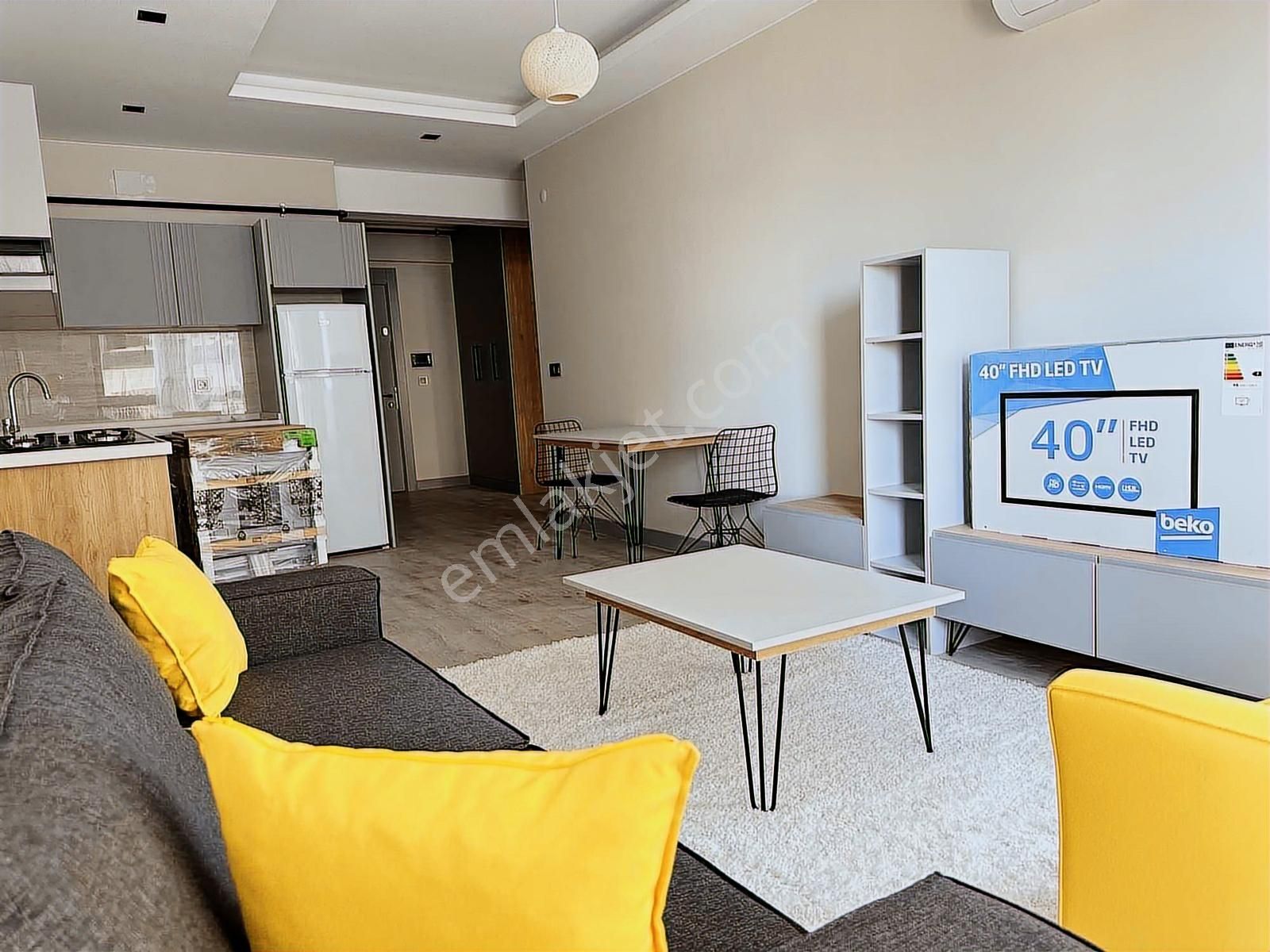 Proas'dan Paris Skala Evlerinde 1+1 Full Eşyalı Kiralık Daire - Görsel 17