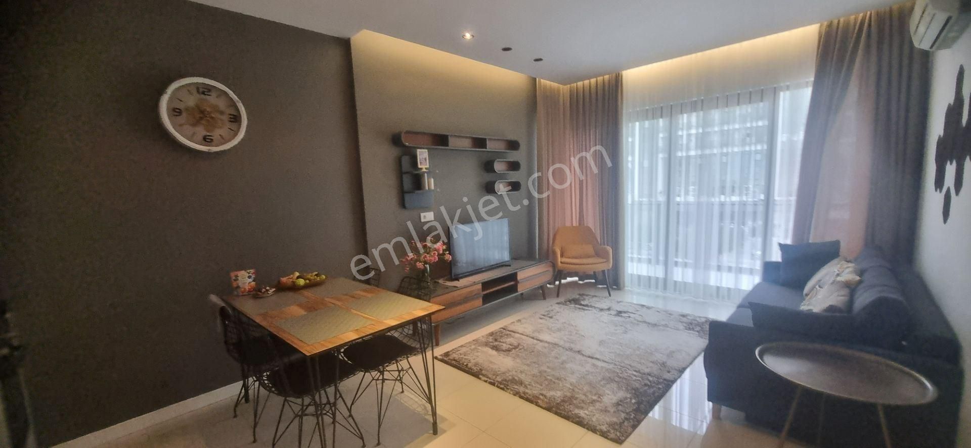 Alanya / Oba Göl’de Denize 100 M – Deniz Manzaralı 1+1 Satılık Daire - Görsel 2