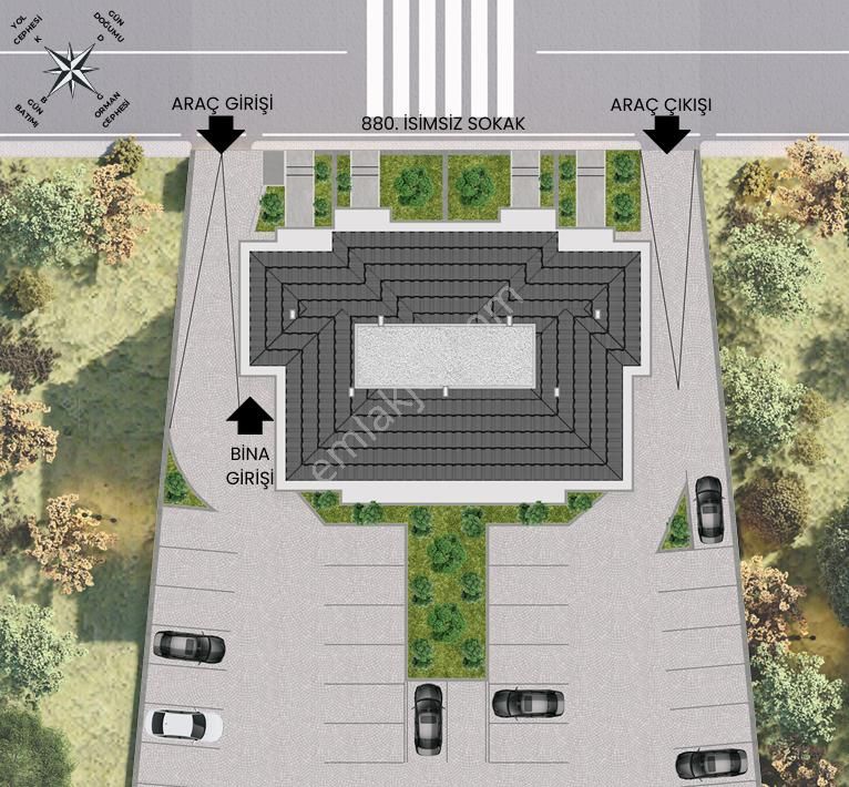 Rt Safir'den Doğanköy Panorama'da 1+1 Eşyalı Satılık Lüks Daire - Görsel 24