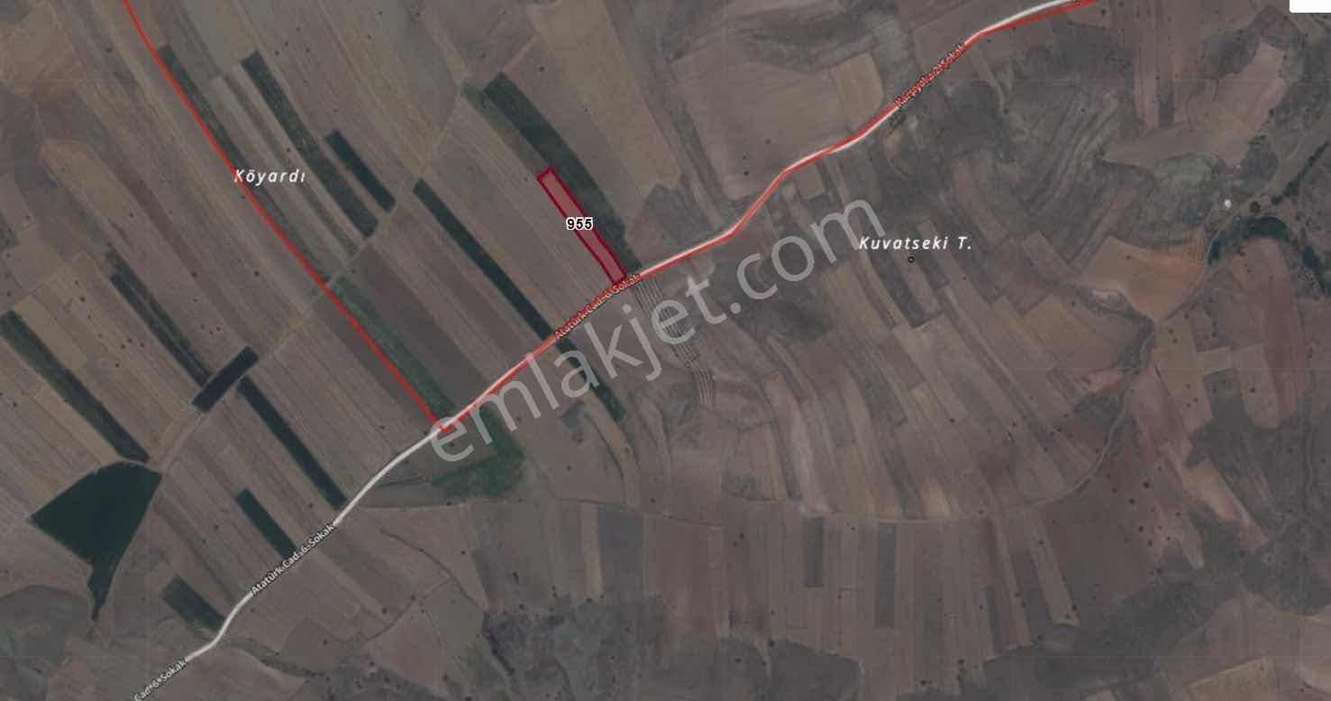Burdur Yeşilova Çuvallı Köyü Ödemiş Mevkiinde Satılık Tarla - Görsel 2
