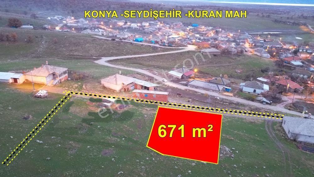 Seydişehir Kuranda 671 M2 Müstakil Tapulu Konut İmarlı Arsa