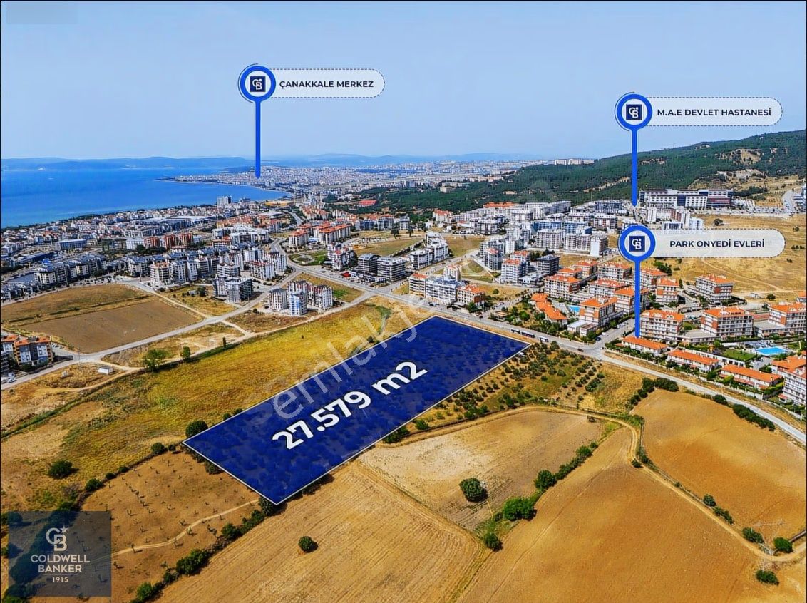 Çanakkale Kepez'de Büyük Metrajlı, Yatırım Değeri Yüksek Arazi - Görsel 4