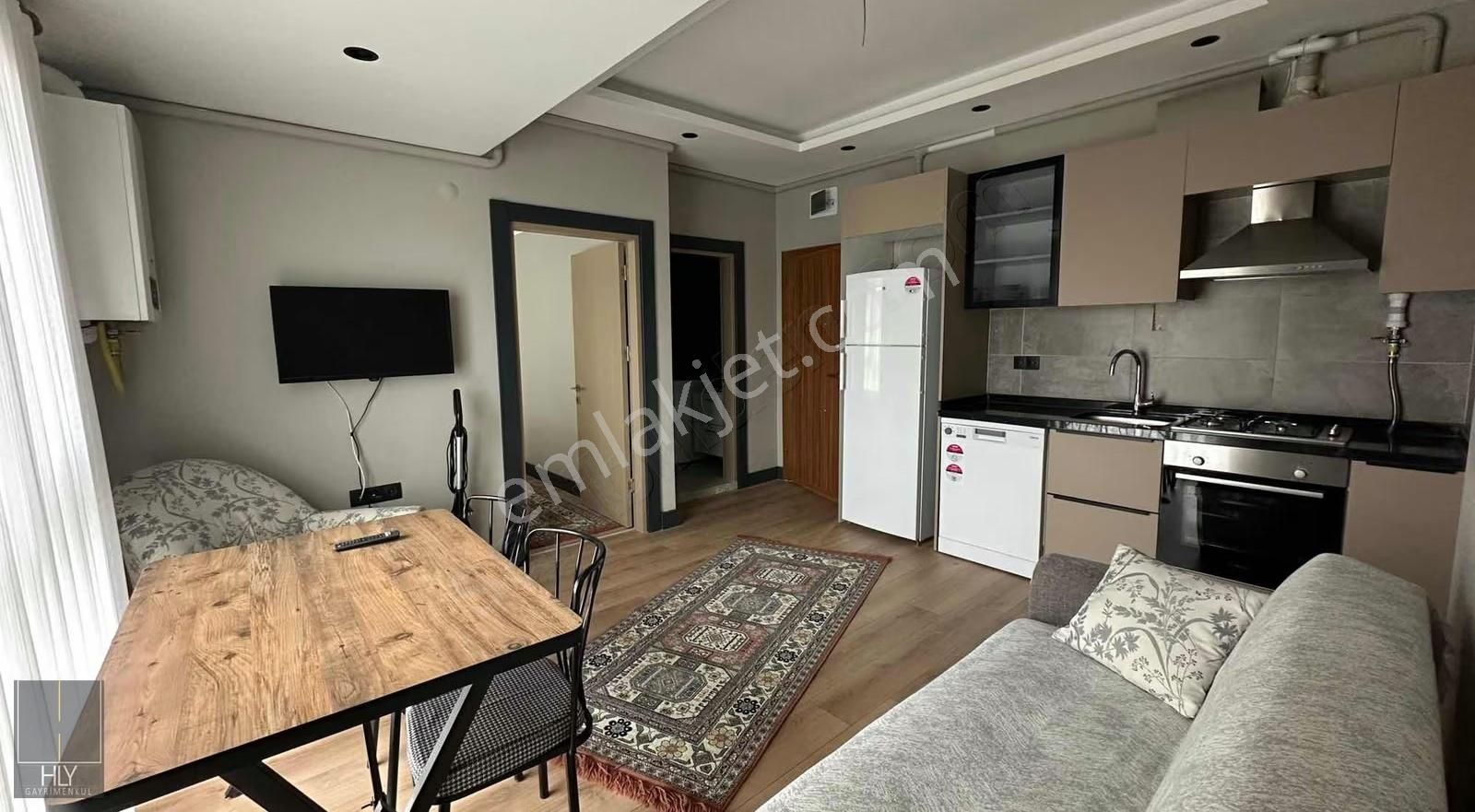 Hly Gayrimenkulden Bahçelievler Mah.de Lüks 1+1 Eşyalı Satılık - Görsel 6