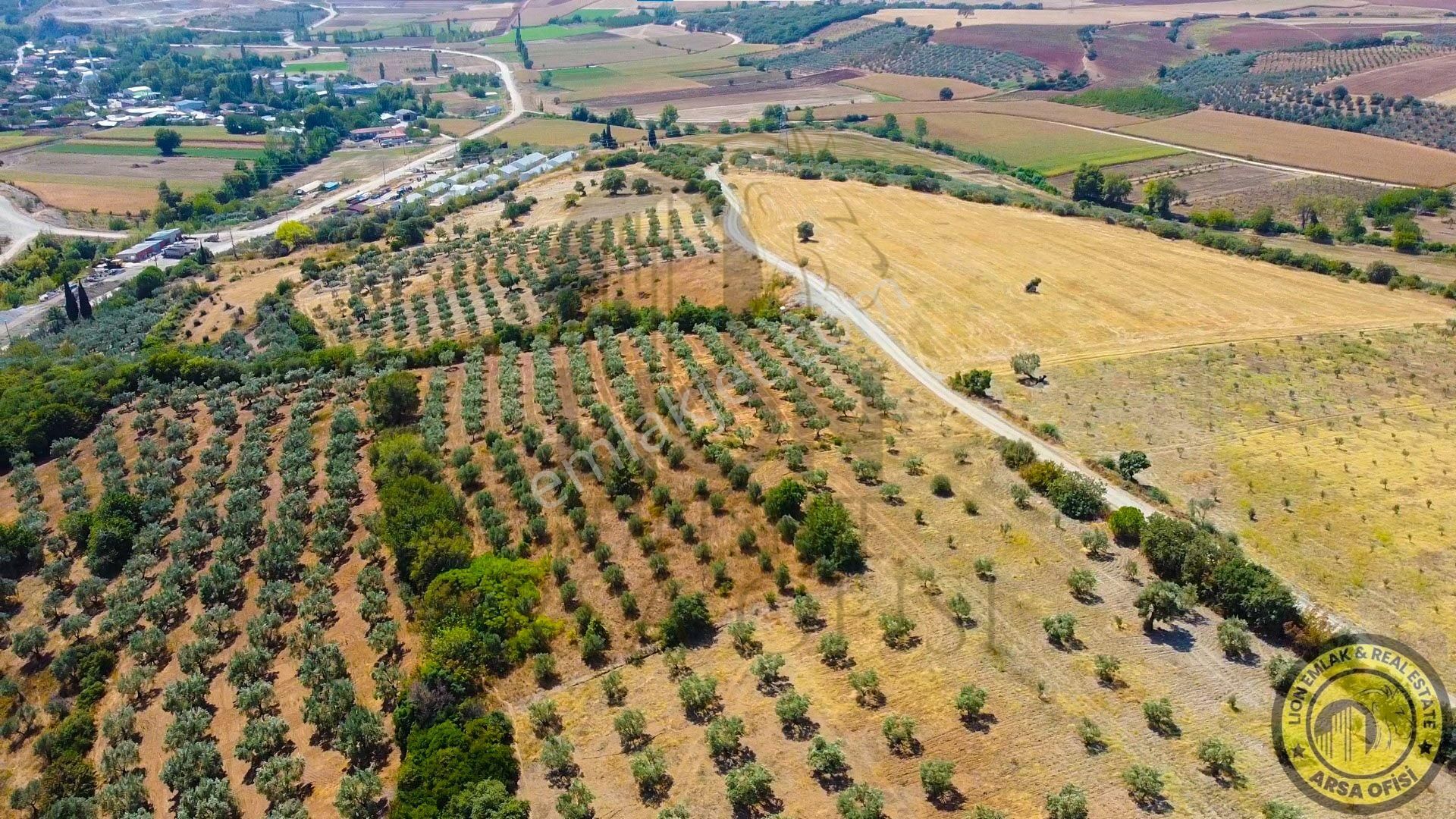 🟨⬛lıon Emlak'tan Bursa Karacabey Yeşldere'de İçerisinde Ağaçlar Bulunan Satılık 3.000m² Tarla⬛🟨 - Görsel 12