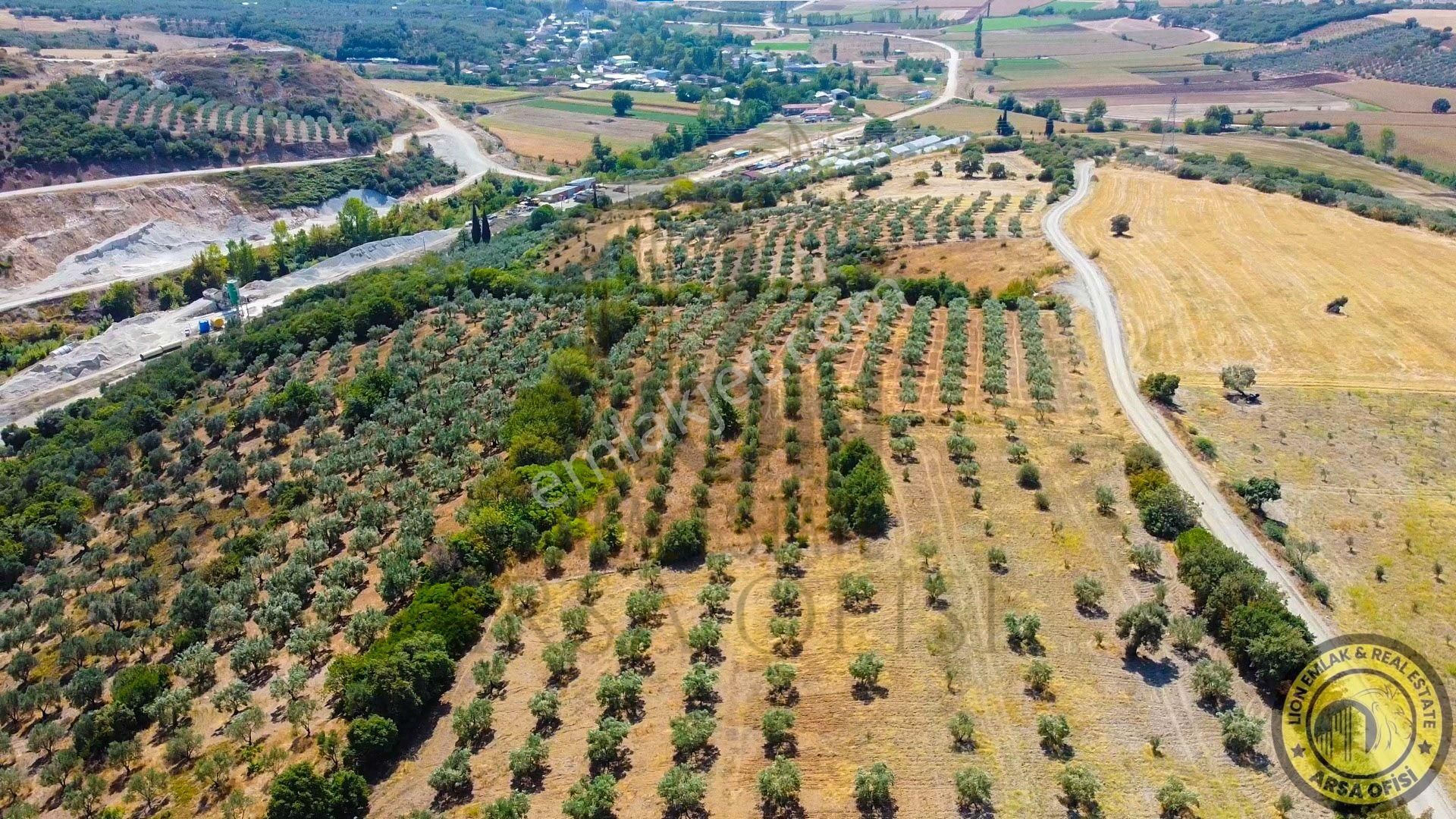 🟨⬛lıon Emlak'tan Bursa Karacabey Yeşldere'de İçerisinde Ağaçlar Bulunan Satılık 3.000m² Tarla⬛🟨 - Görsel 13