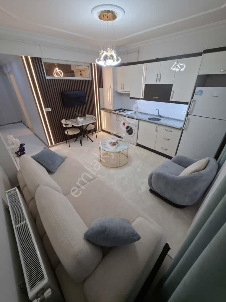 Balkonlu Sıfır Eşyalı Atalar Mevki 1+1 Satılık Apart - Görsel 14