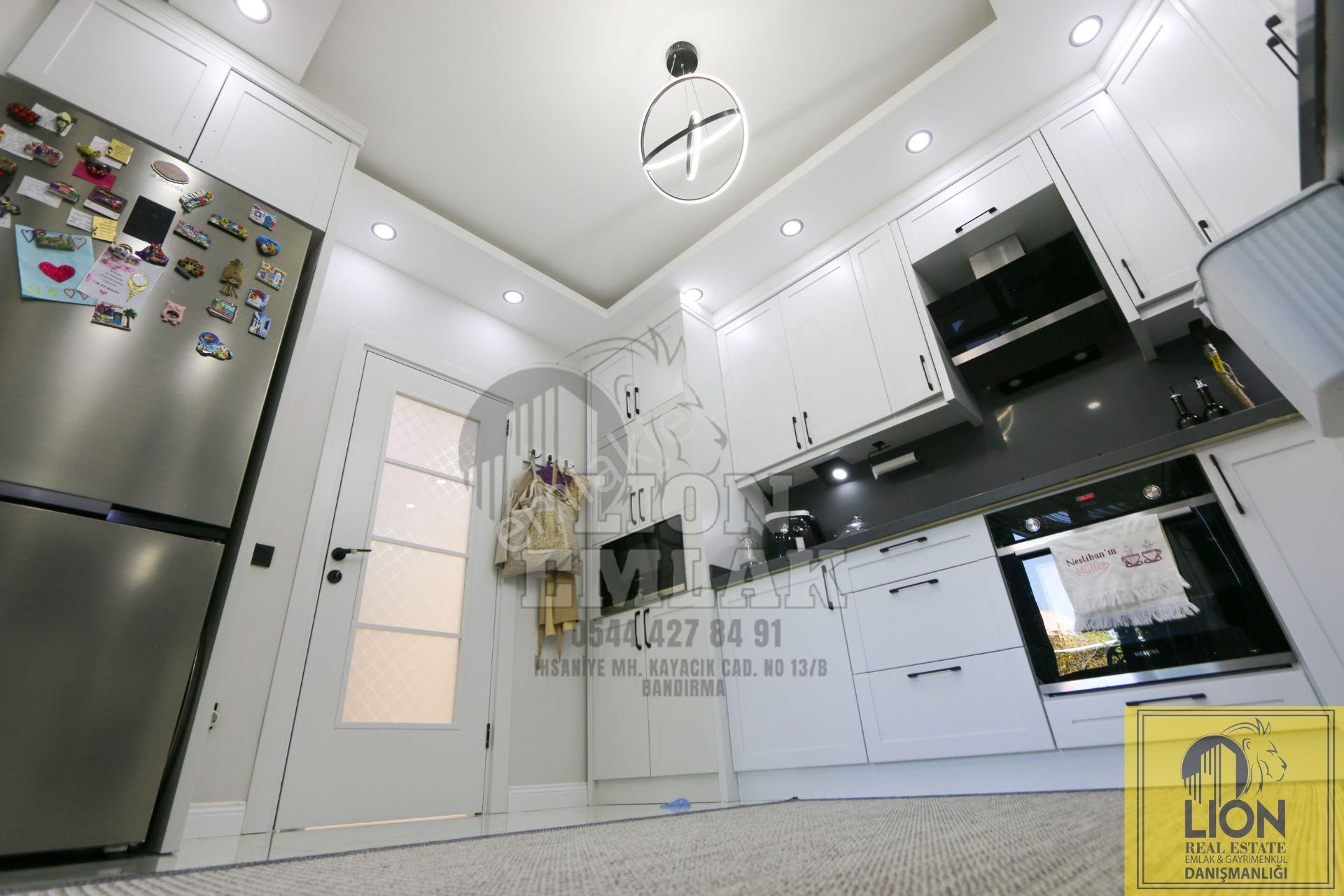 🟨⬛lıon Emlak'tan Bandırma İhsaniye'de Lüks Tasarım Tripleks Satılık Villa⬛🟨 - Görsel 9