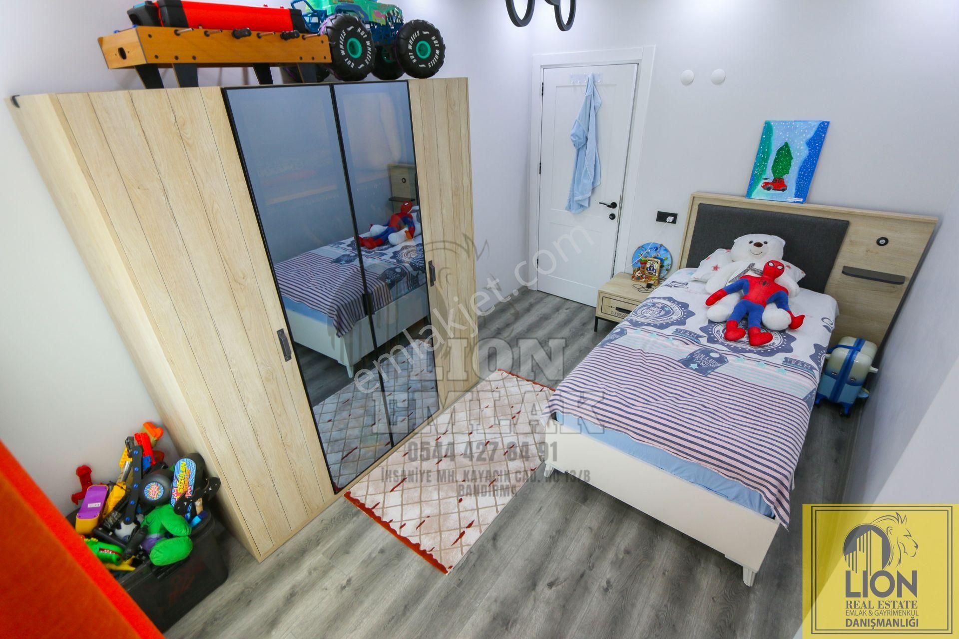 🟨⬛lıon Emlak'tan Bandırma İhsaniye'de Lüks Tasarım Tripleks Satılık Villa⬛🟨 - Görsel 26