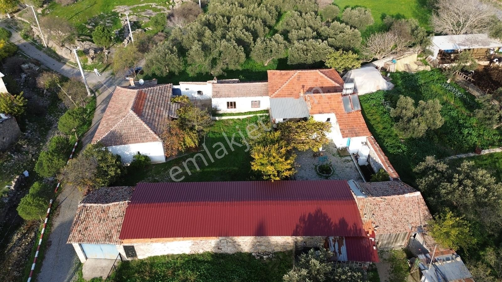 İzmir Bergama Doğancı Mahallesinde Satılık Köy Evi Ve Zeytinlik - Görsel 18