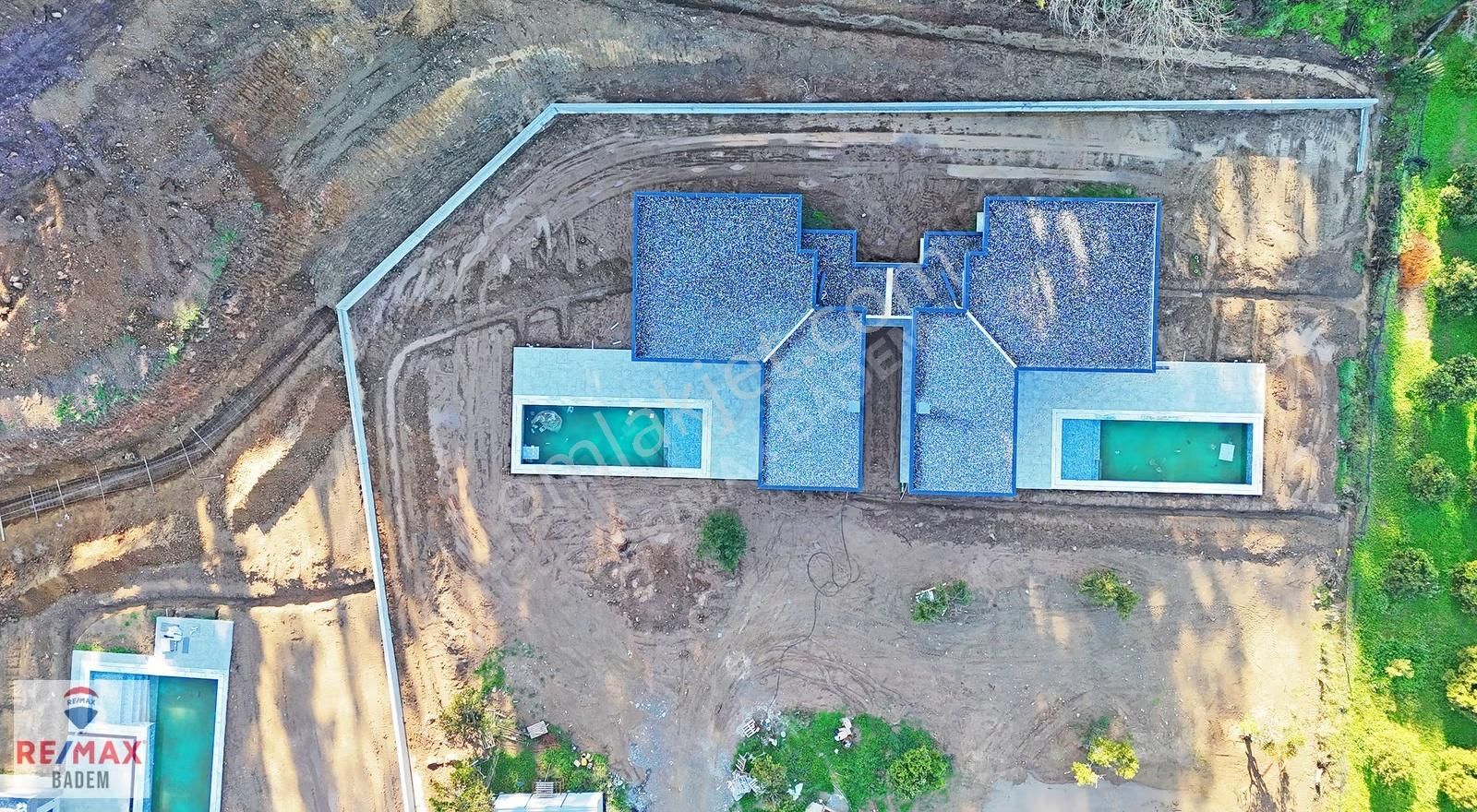 Muğla Akyakaya Yakın Konumda Tek Katlı Satılık 3+1 Lüks Villa - Görsel 17