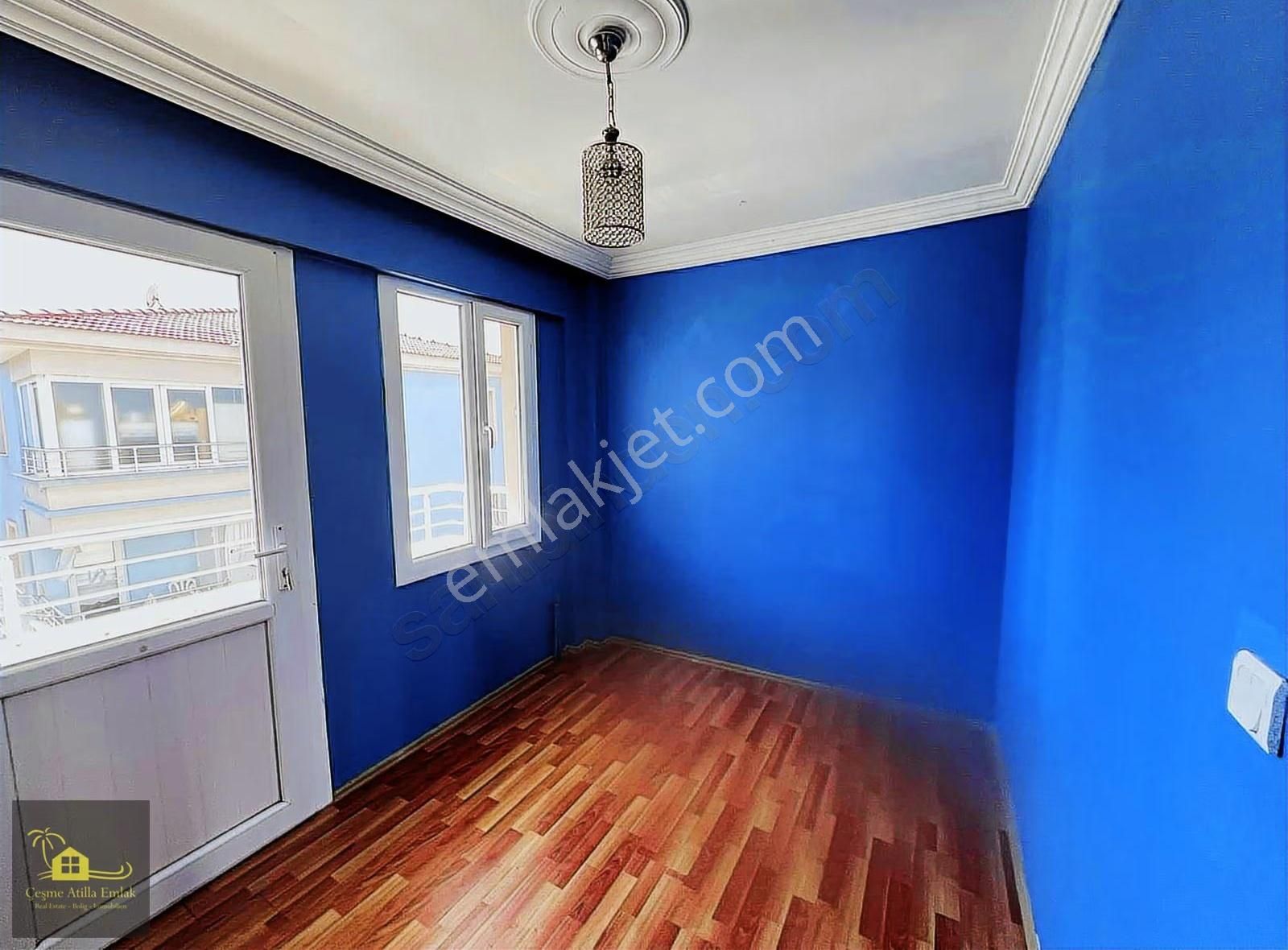 Çeşme'de Yıllık Kiralık Ay Ödemeli 3+1 Boş Ara Kat Daire - Görsel 7