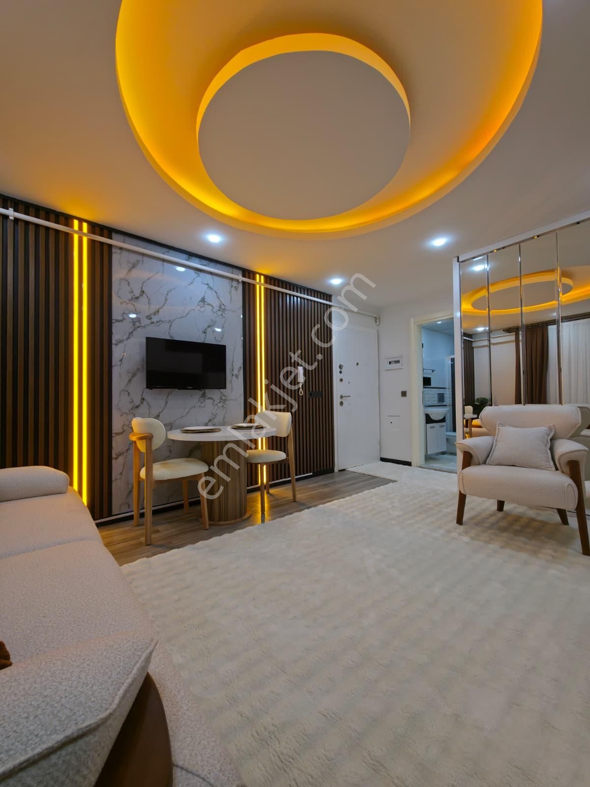 Lüx Eşyalı Geniş Kullanışlı Yatırımlık 1+1 Apart - Görsel 11