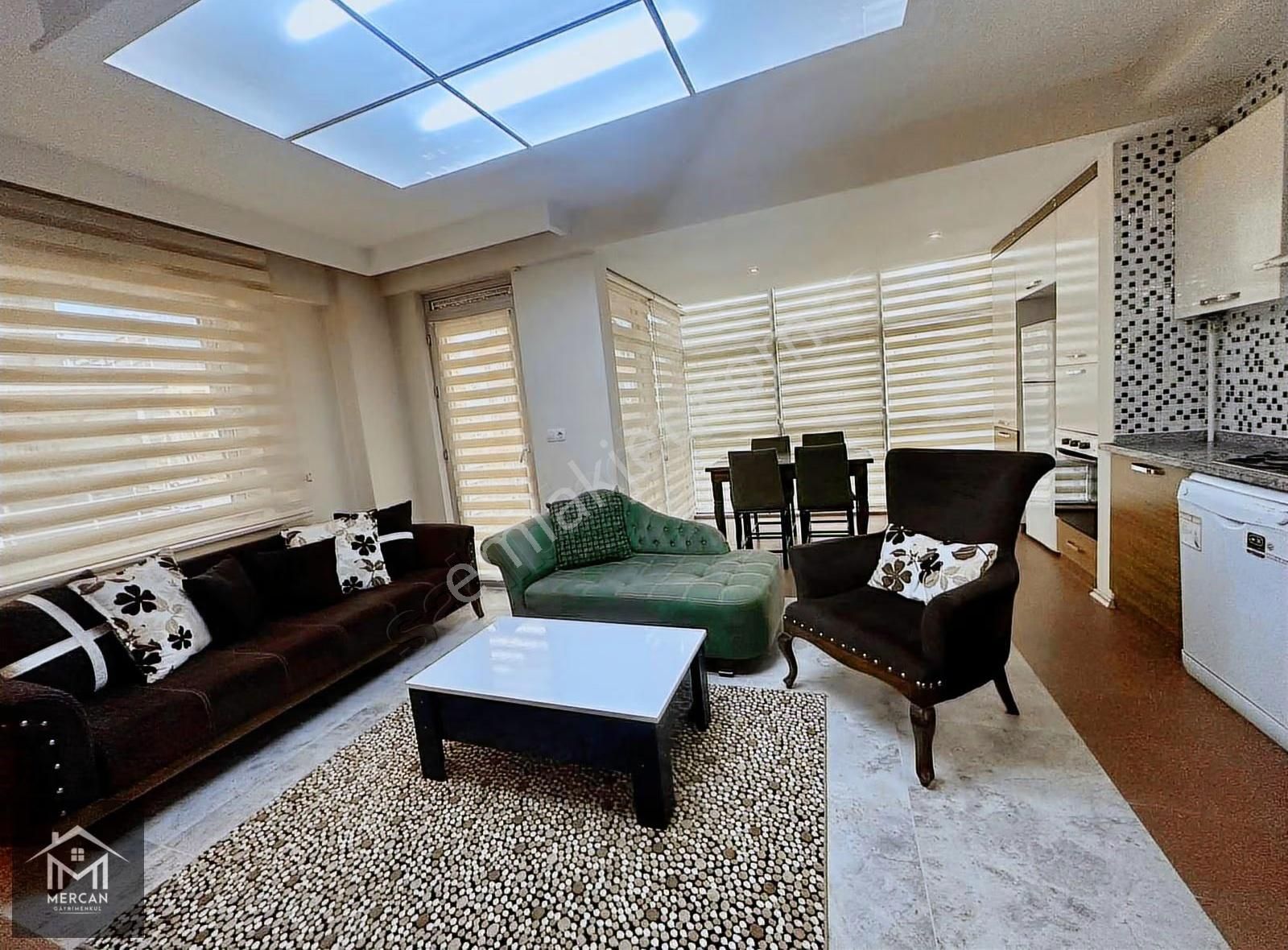 Mercan'dan Yunus Emre Mevki 90 M2 2+1 Eşyalı Apart Balkonlu !! - Görsel 20