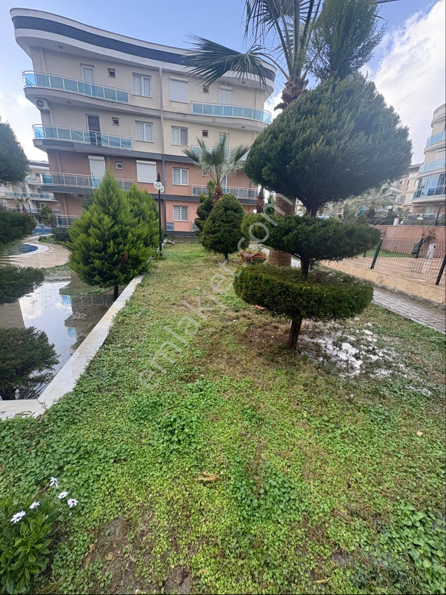 Havuzlu Güzel Peyzajlı Sitede Kiralık 2+1 - Görsel 12