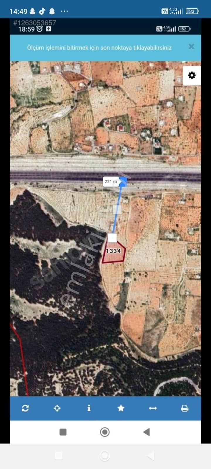 World İlkevim'den Ormana Sıfır Gülpınarda 6.341 M² Satılık Arsa - Görsel 16