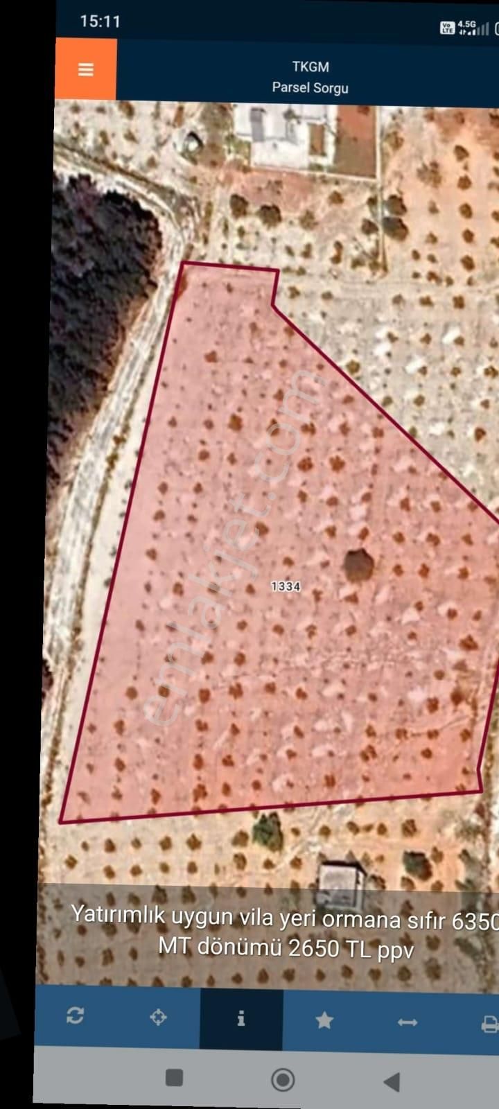 World İlkevim'den Ormana Sıfır Gülpınarda 6.341 M² Satılık Arsa - Görsel 22