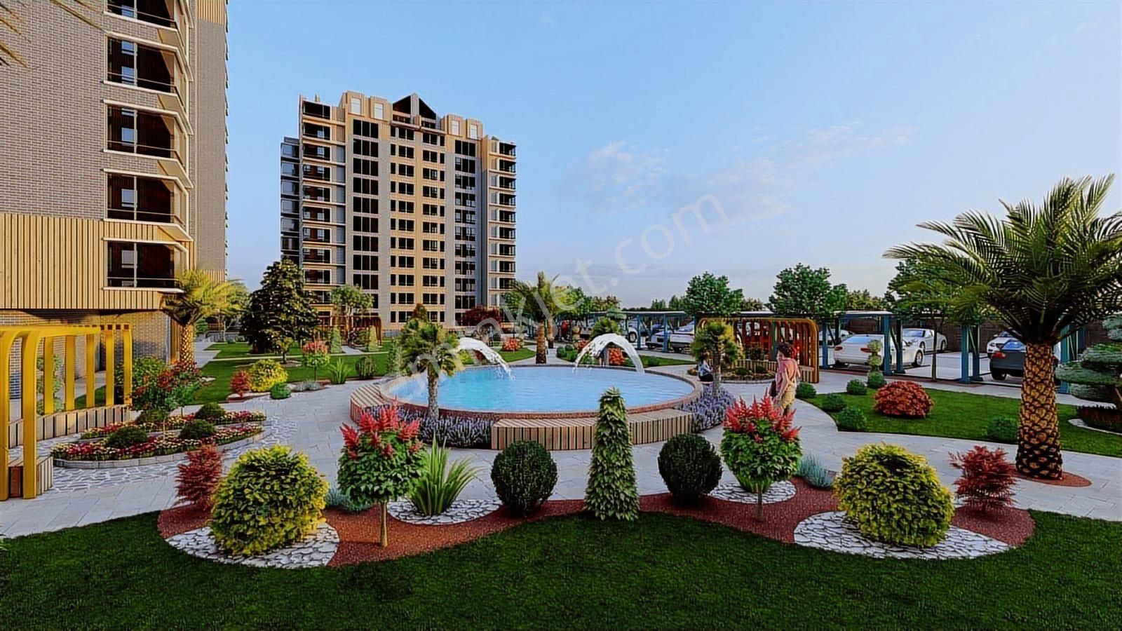 İlkevim'den Mehmetçik Mahalle Sitede Satılık 4+1 Daire - Görsel 31