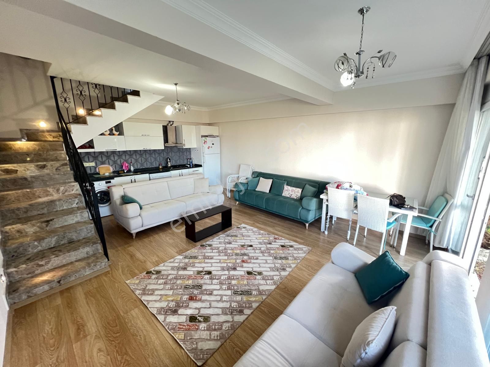 Goldhouse Dan Kiralık Fethiyede Full Deniz Manzaralı 2+1 Dubleks - Görsel 6