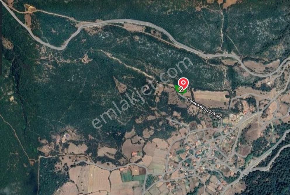 Balıkesir Balya Çalova Köyiçi Mevkii Satılık 1096 M2 Arazi - Görsel 2