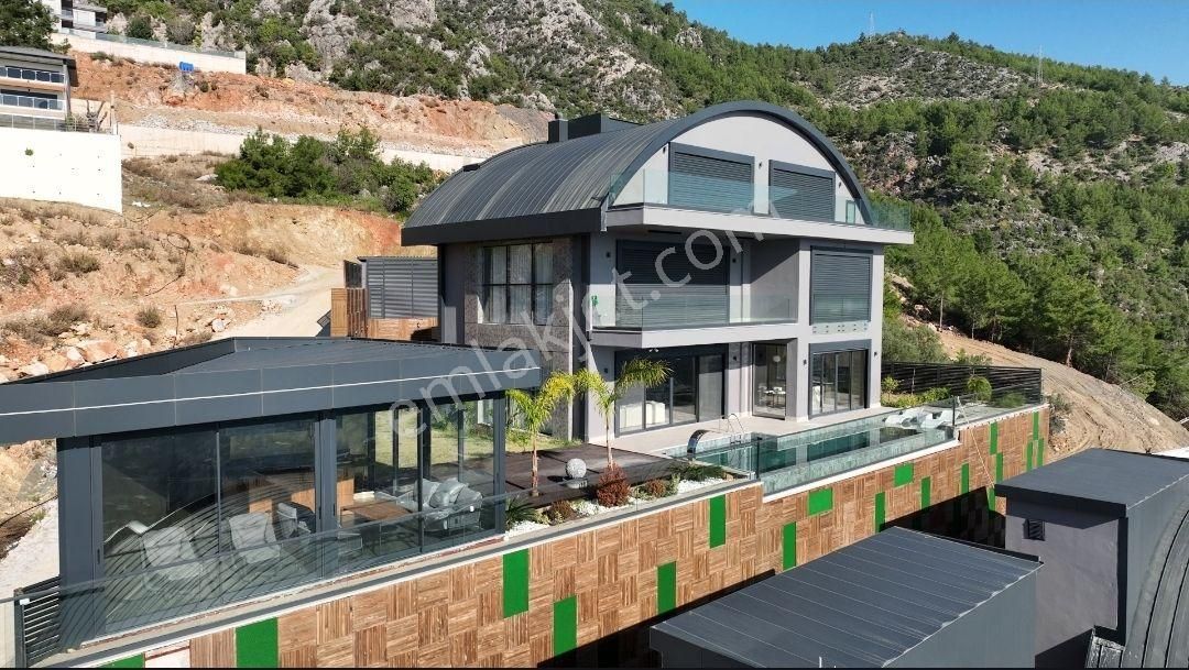 Alanya Tepe Mah.full Deniz Kale Manzaralı Satılık Villa İmarlı Arsa - Görsel 4