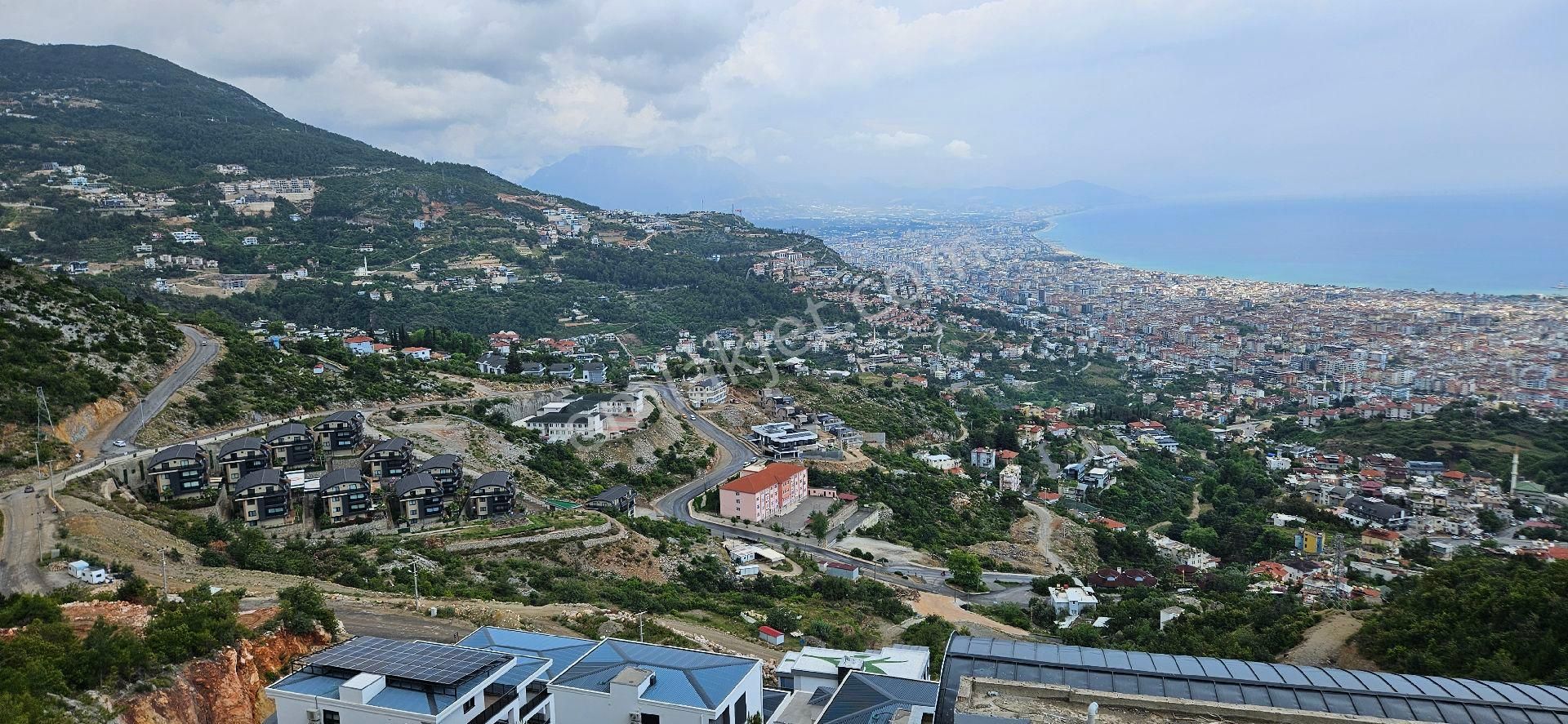 Alanya Tepe Mah.full Deniz Kale Manzaralı Satılık Villa İmarlı Arsa - Görsel 32